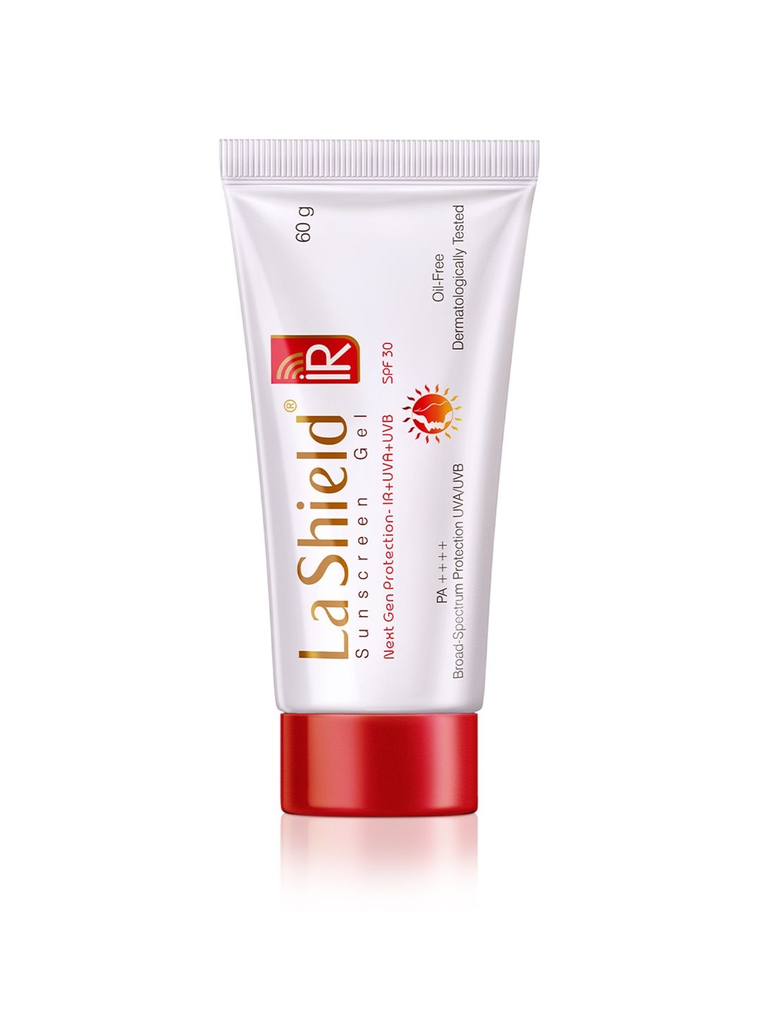 

La Shield Unisex IR SPF 30+ & PA+++ Sunscreen Gel 60 g, White