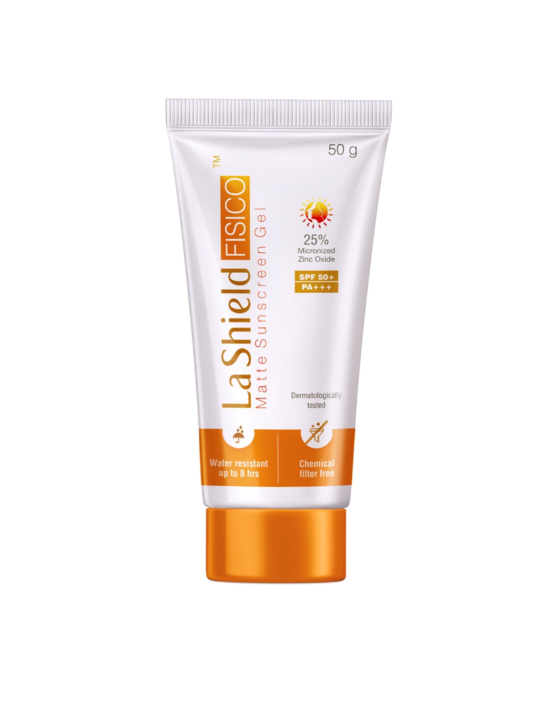

La Shield FISICO Matte Sunscreen Gel - SPF 50+ & PA+++ 50 g, White