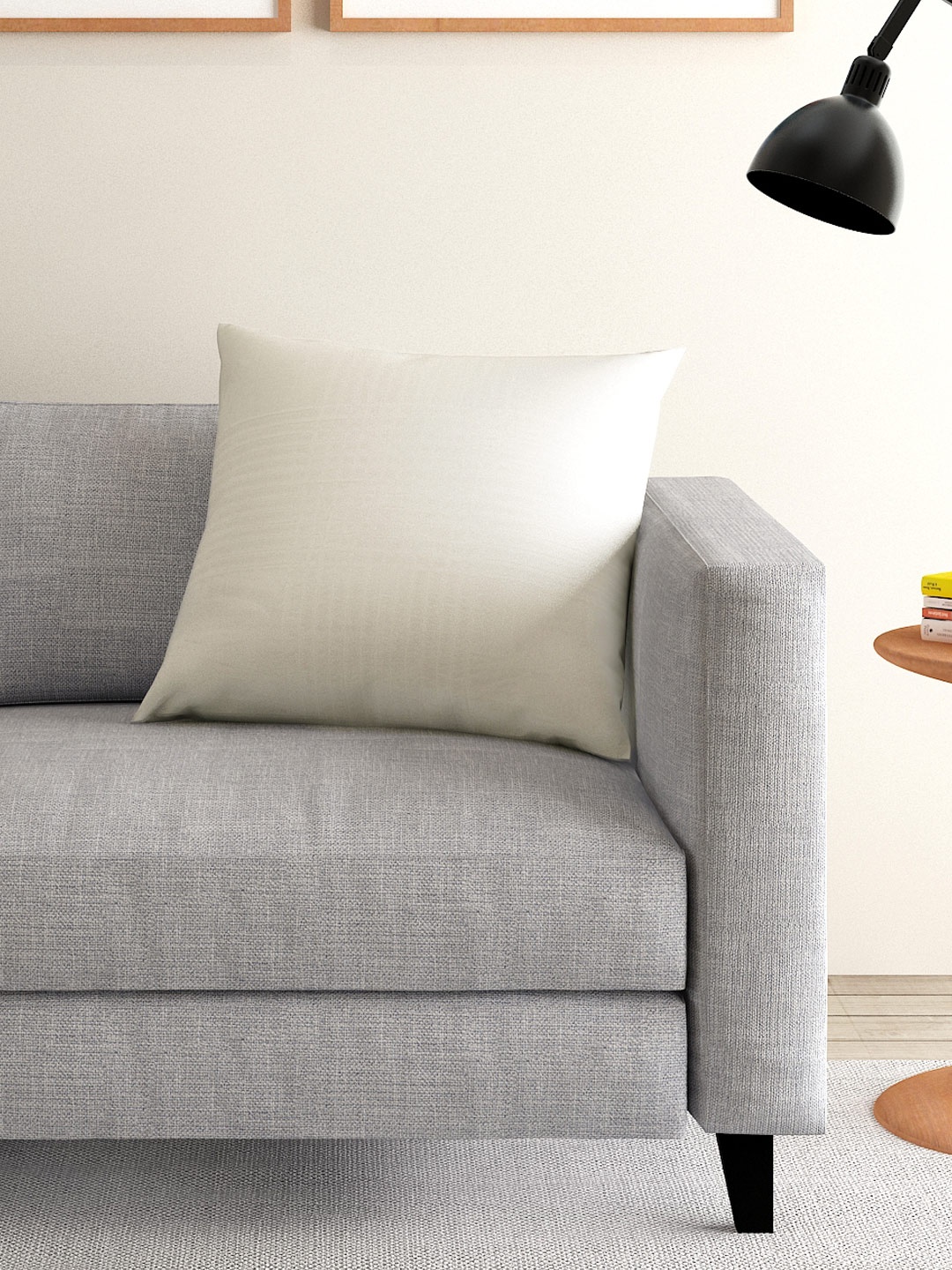 

ANS Off-White Single 16'' x 16'' Square Cushion Cover