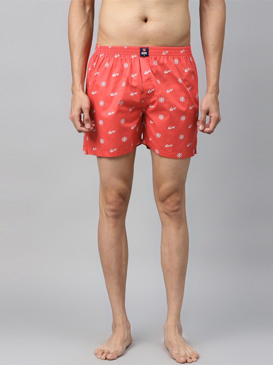 

UnderJeans by Spykar Men Assorted Printed Pure Cotton Boxers - 8907966414754