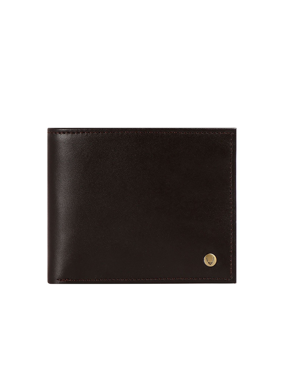 

Hidesign Men Brown Solid Two Fold Leather Wallet