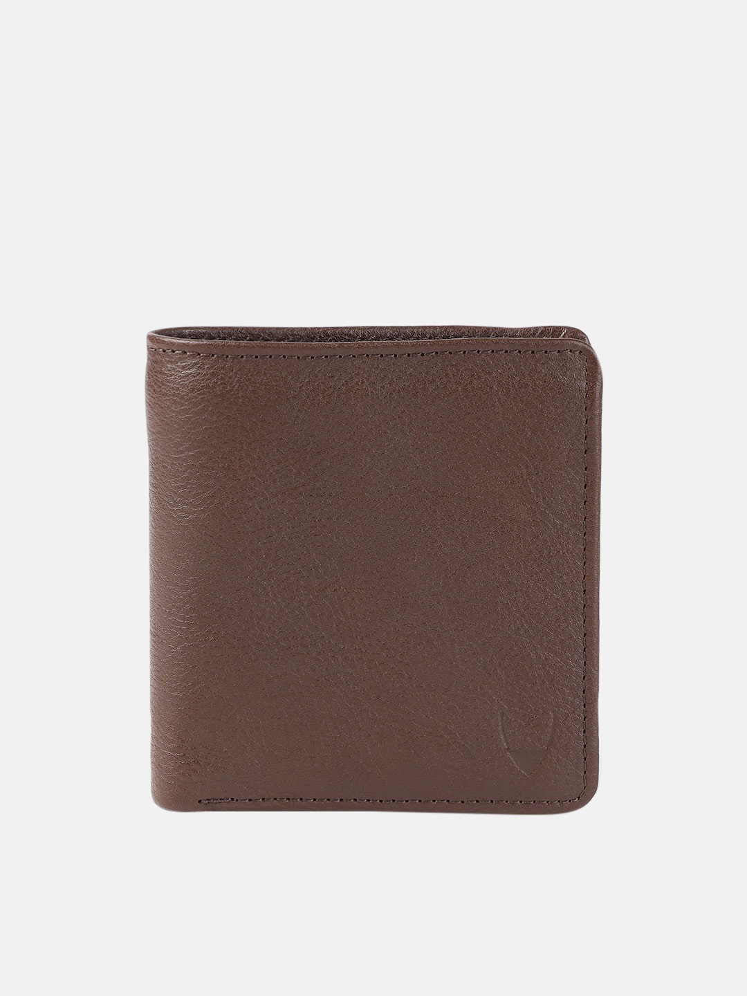 

Hidesign Men Brown Textured Two Fold Wallet