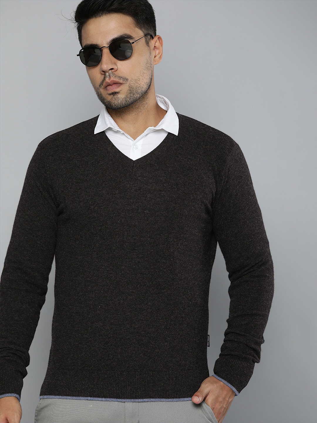 

Indian Terrain Men Black Pullover