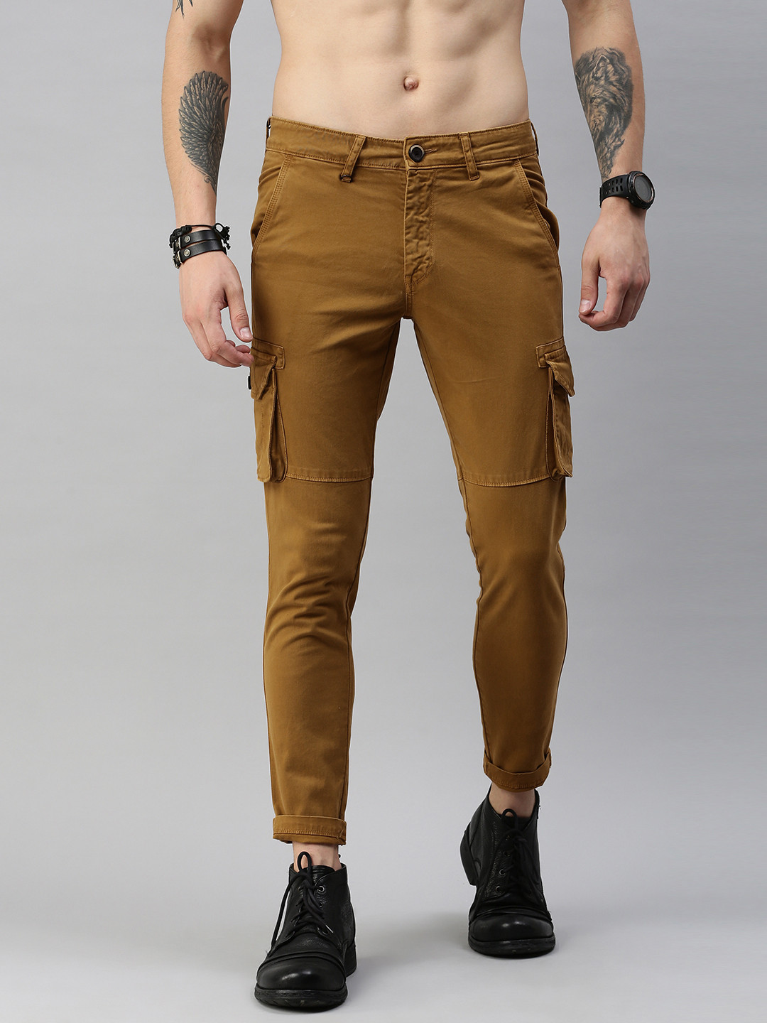 

Roadster Men Khaki Cargos