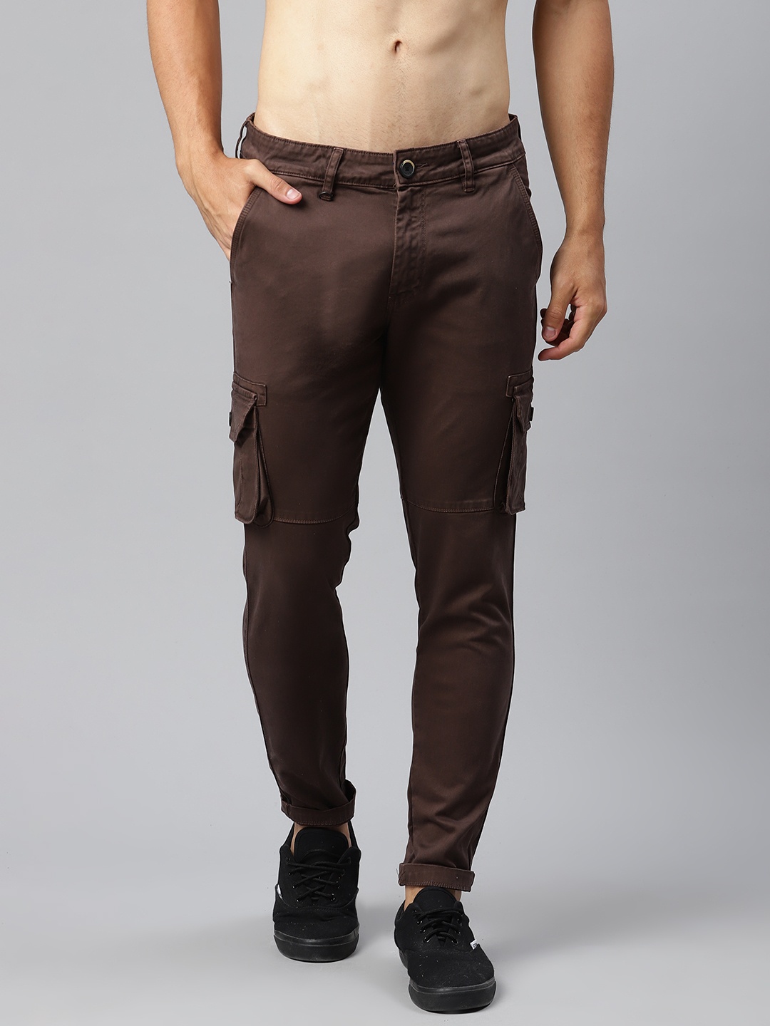 

Roadster Men Coffee Brown Cargos