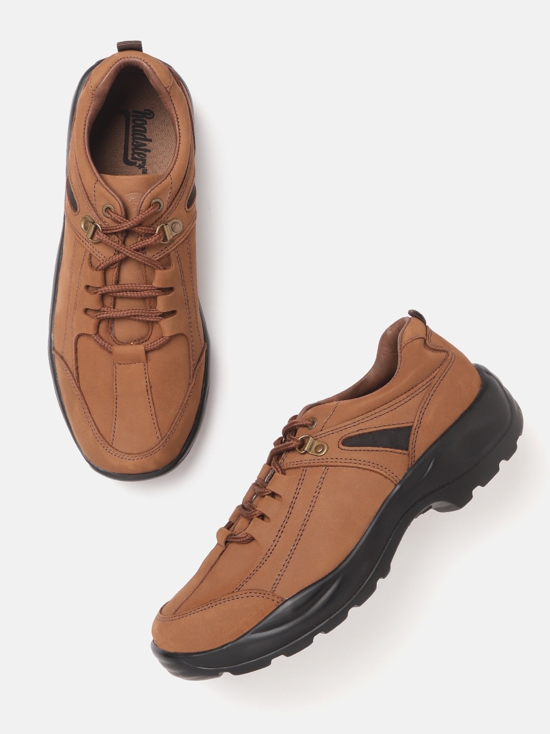 

Roadster Men Brown Solid Sneakers