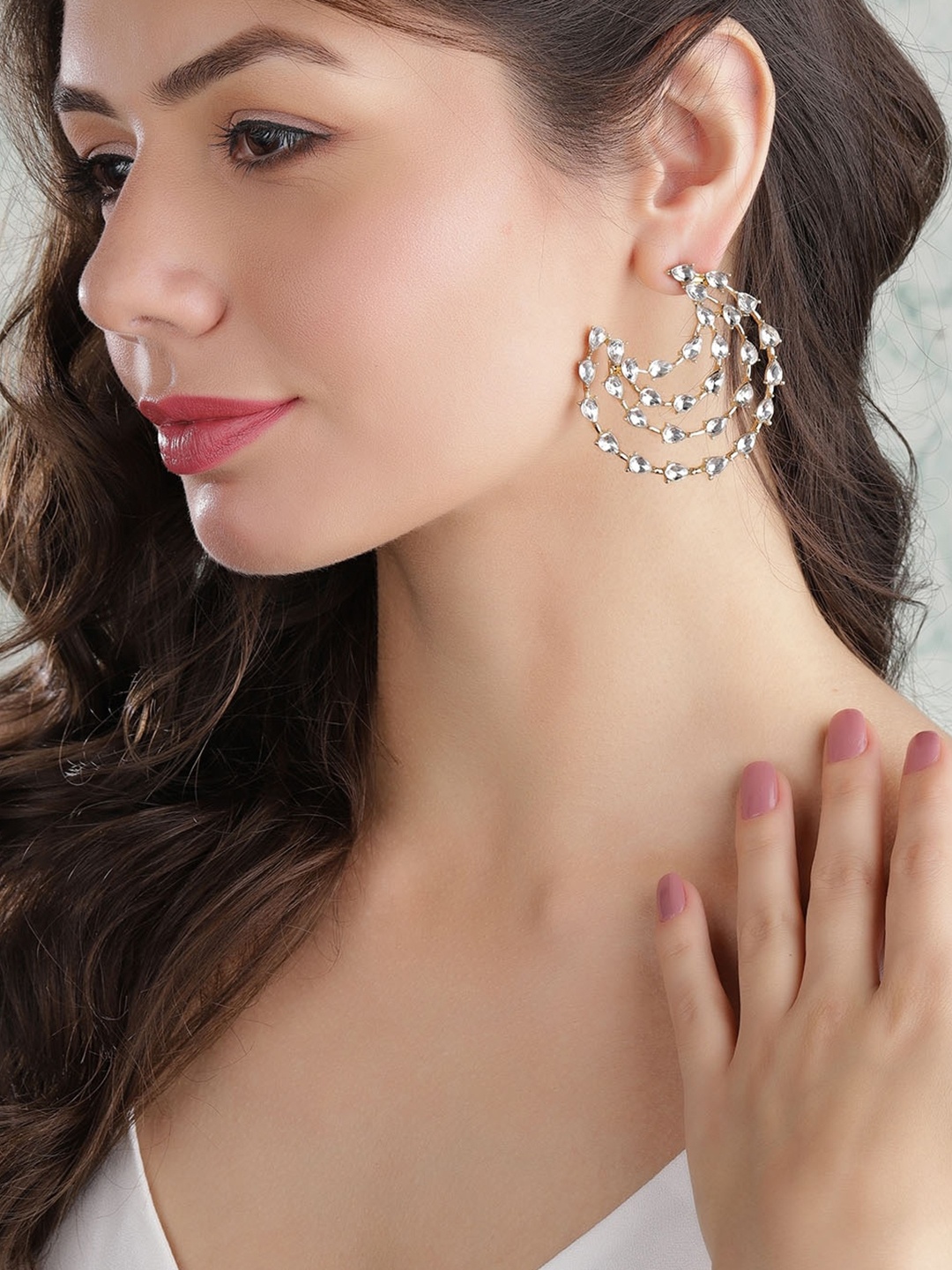 

TOKYO TALKIES X rubans FASHION ACCESSORIES Gold-Plated Classic Drop Earrings