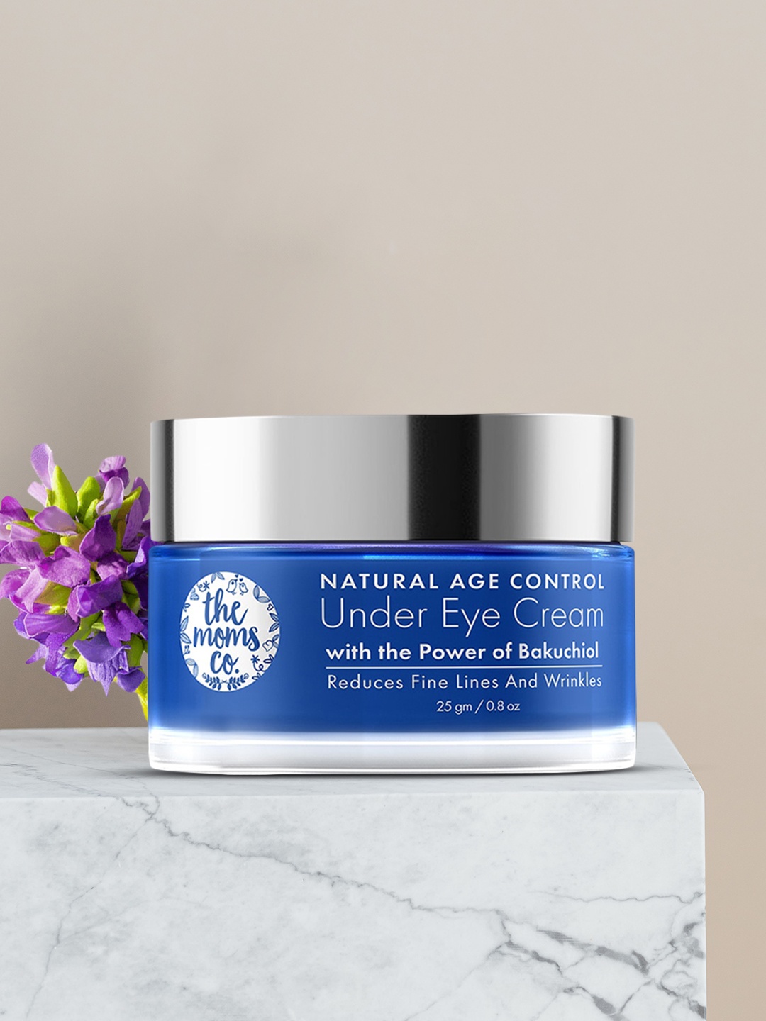 

The Moms Co. Natural Age Control Under Eye Cream with Retinol - 25 g, White