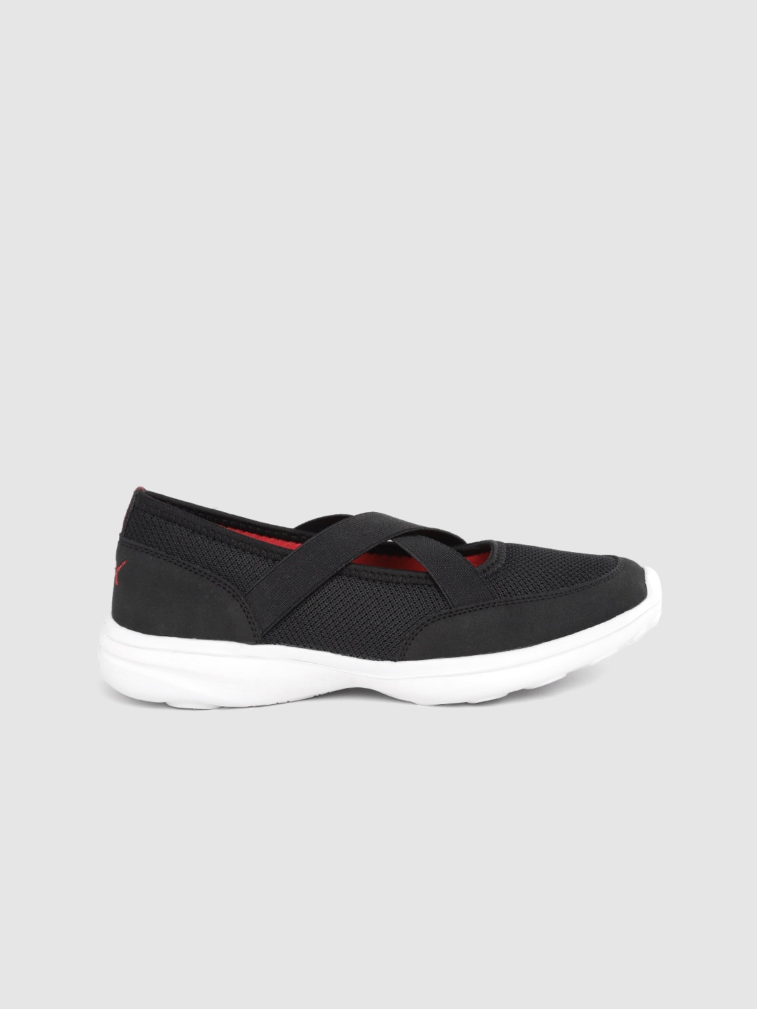 

HRX by Hrithik Roshan Women Black Knitted Slip-On Sneakers
