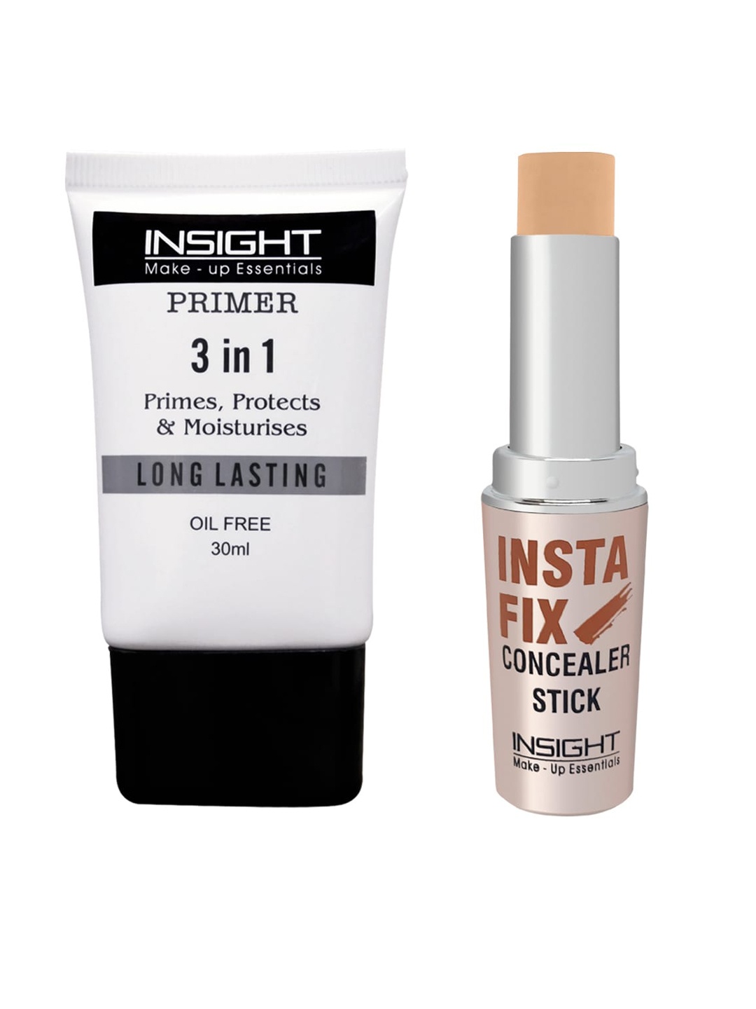 

INSIGHT Light Beige Insta Fix Concealer Stick 7.5g with Primer 30ml