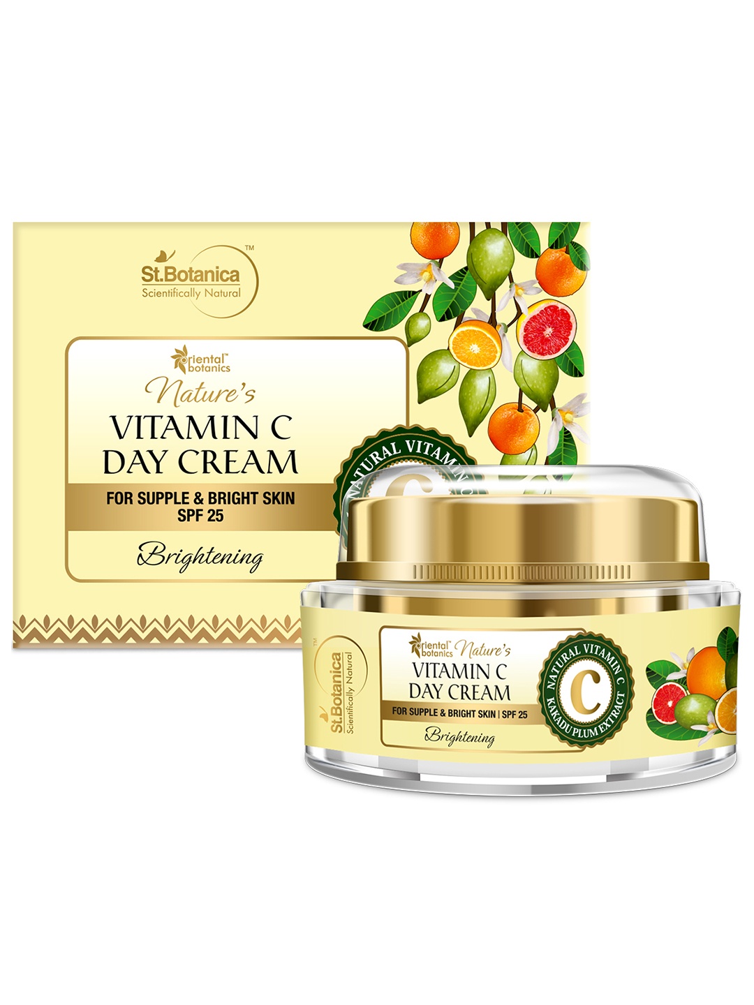 

Oriental Botanics Nature's Vitamin C Face Brightening Day Cream SPF 25 -50g