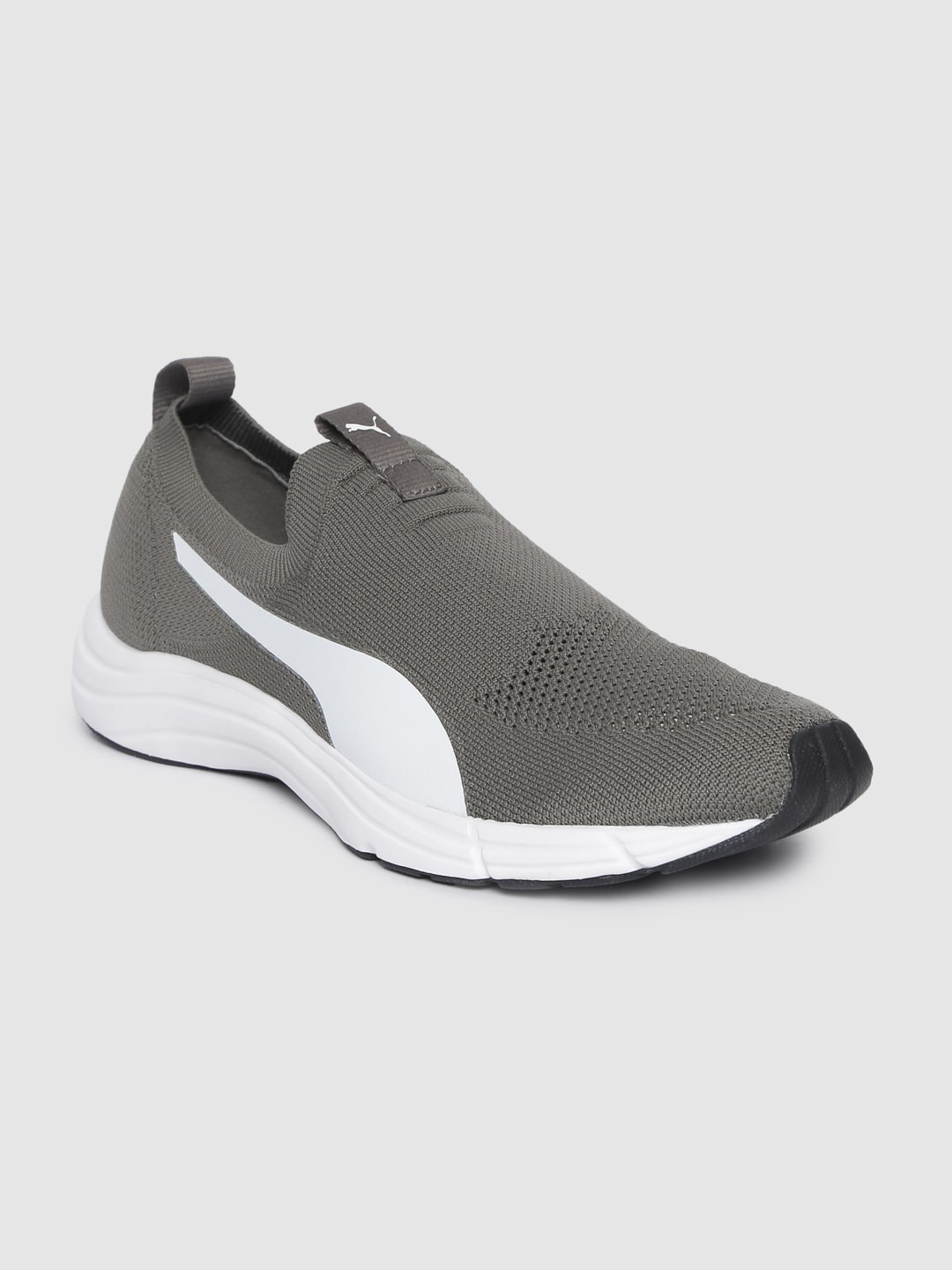 

Puma Men Grey Lucifer Walking Slip-On Shoes