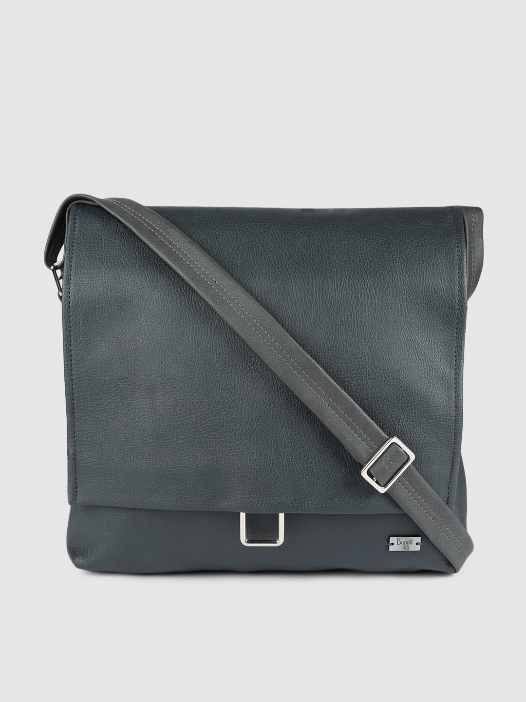 

Baggit Men Blue Solid Messenger Bag