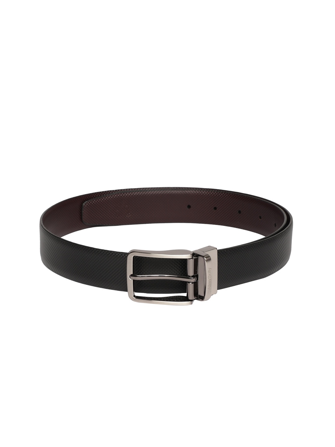 

Allen Solly Men Black & Brown Reversible Leather Belt