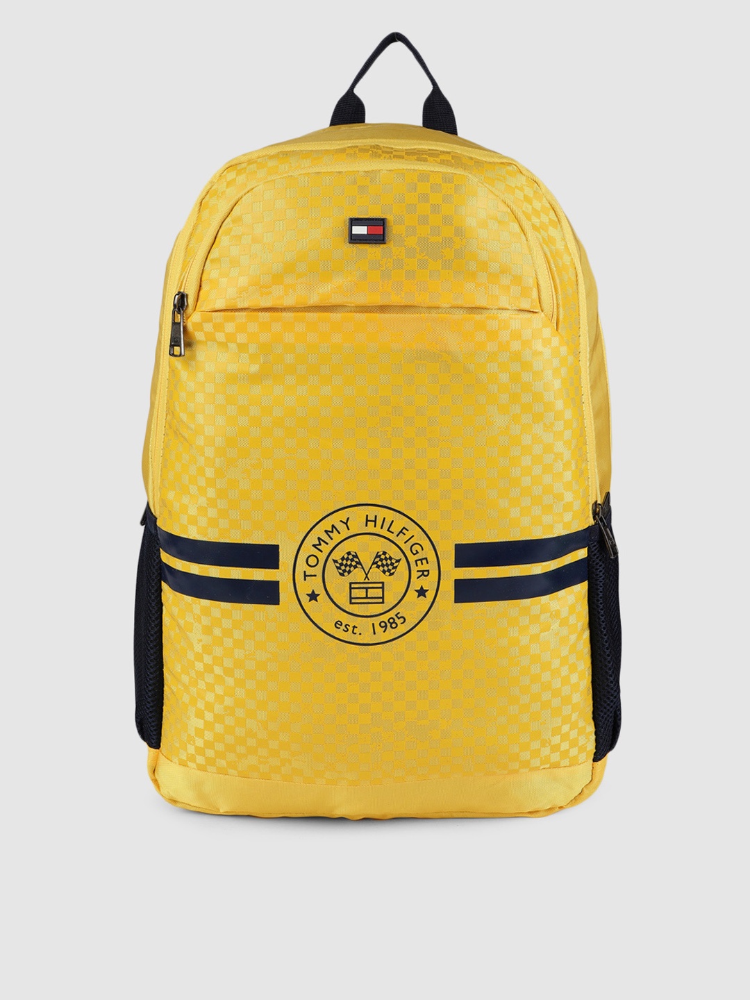

Tommy Hilfiger Unisex Yellow Brand Logo Backpack