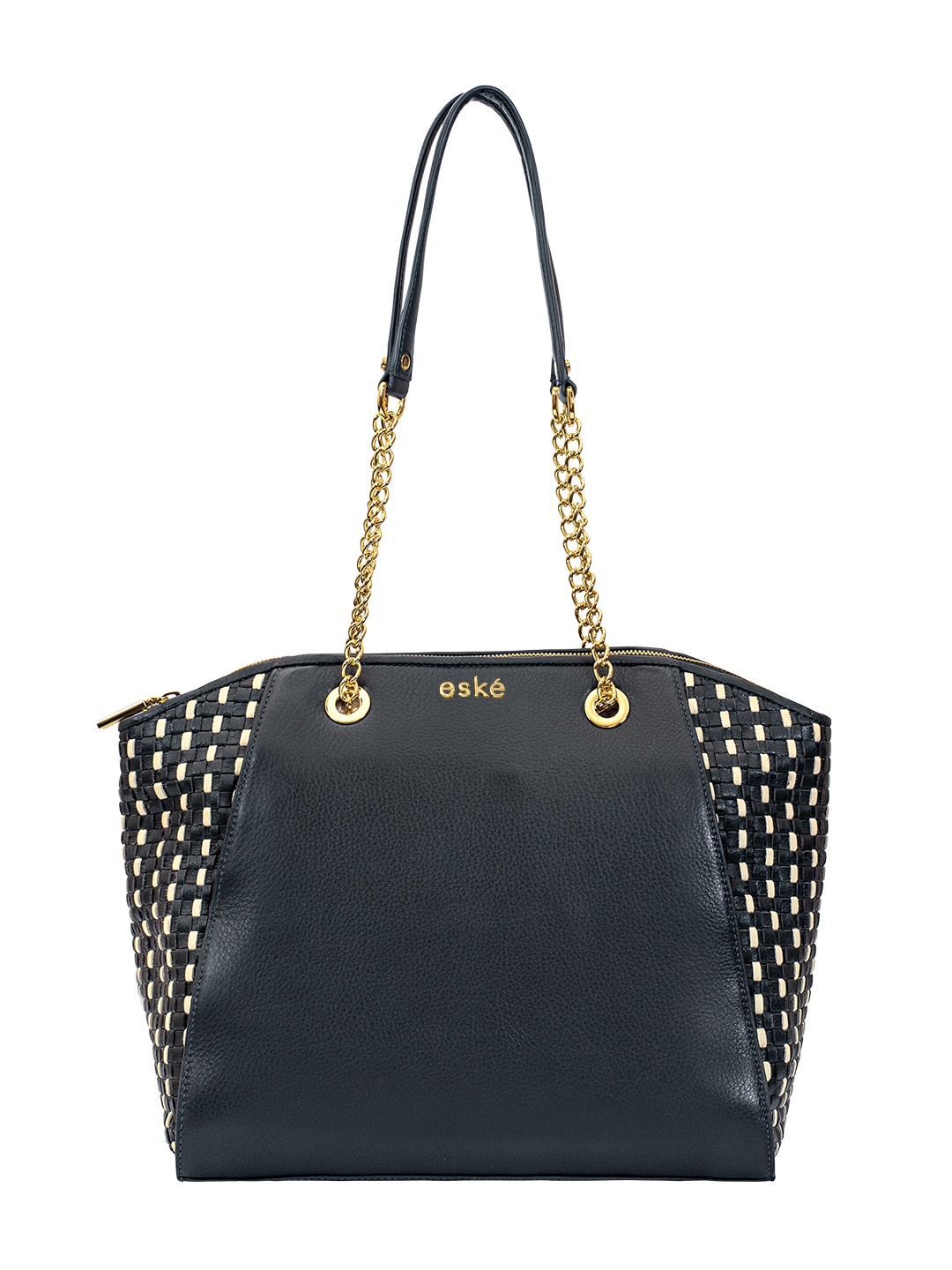 

Eske Navy Blue Solid Shoulder Bag
