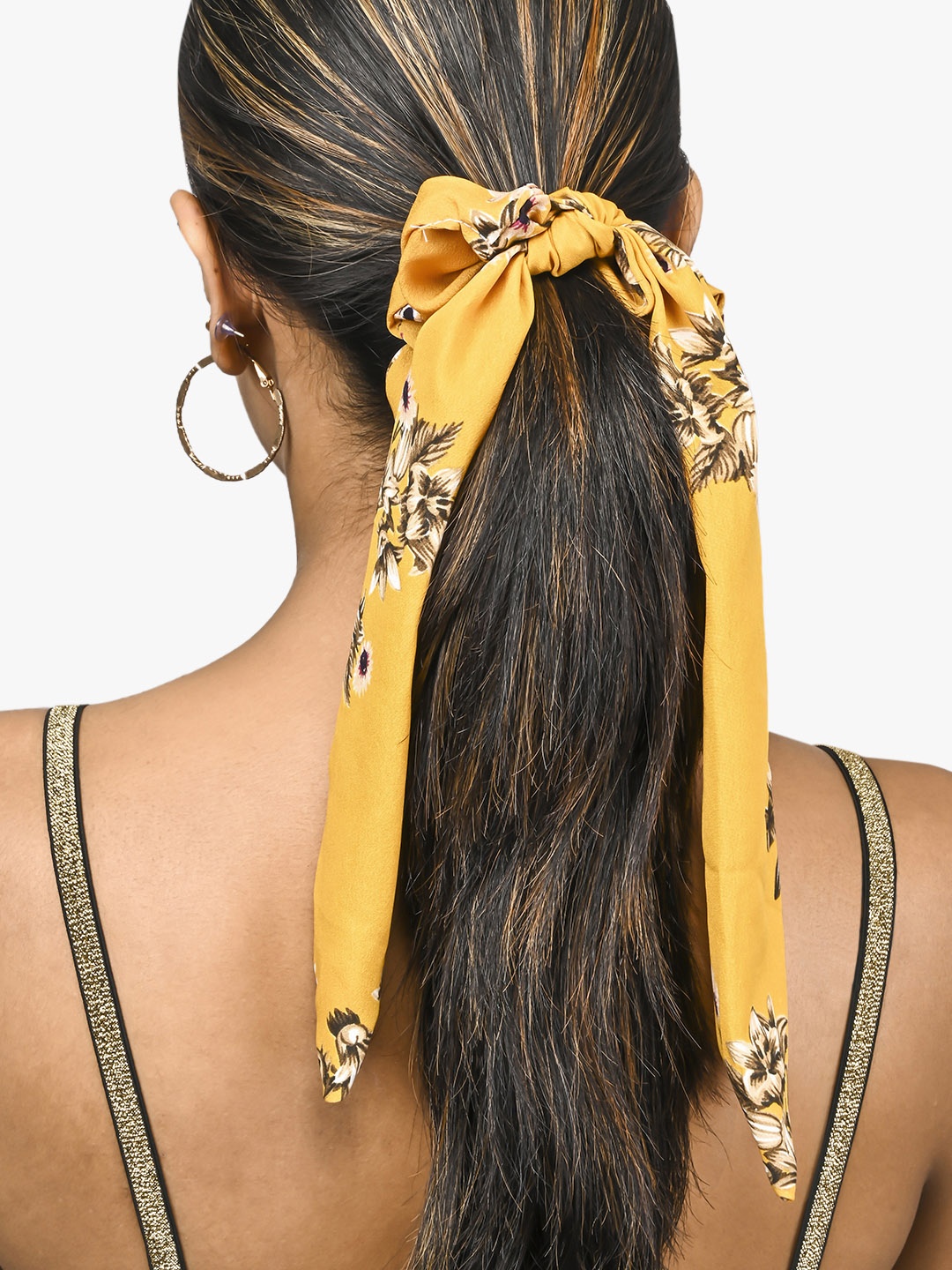 

BuckleUp Yellow Ponytail Holders