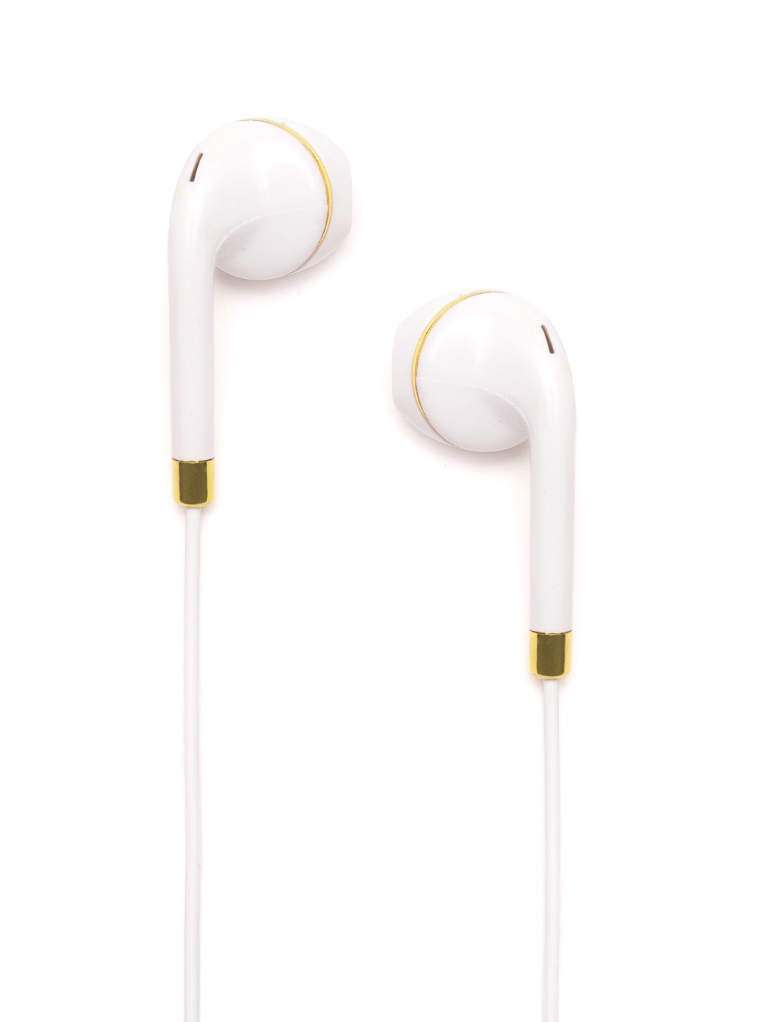 

molife Buzz 505 White & Gold-Toned In-Ear Wired Earphones