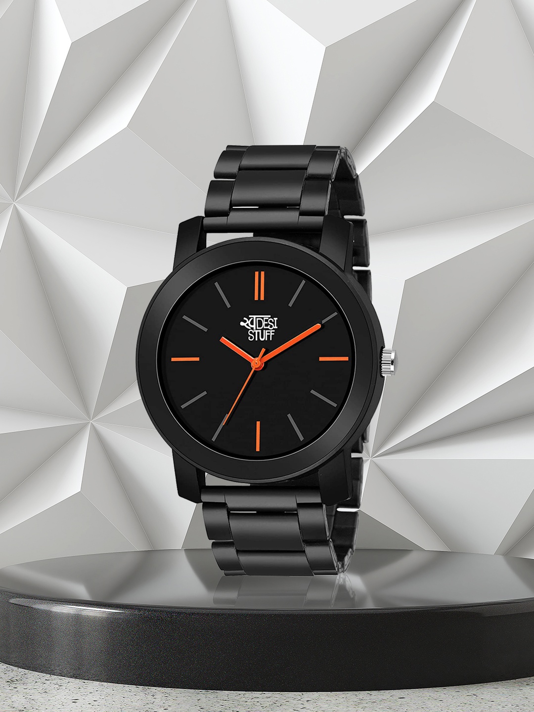 

SWADESI STUFF Boys Black Analogue Watch SDS 36