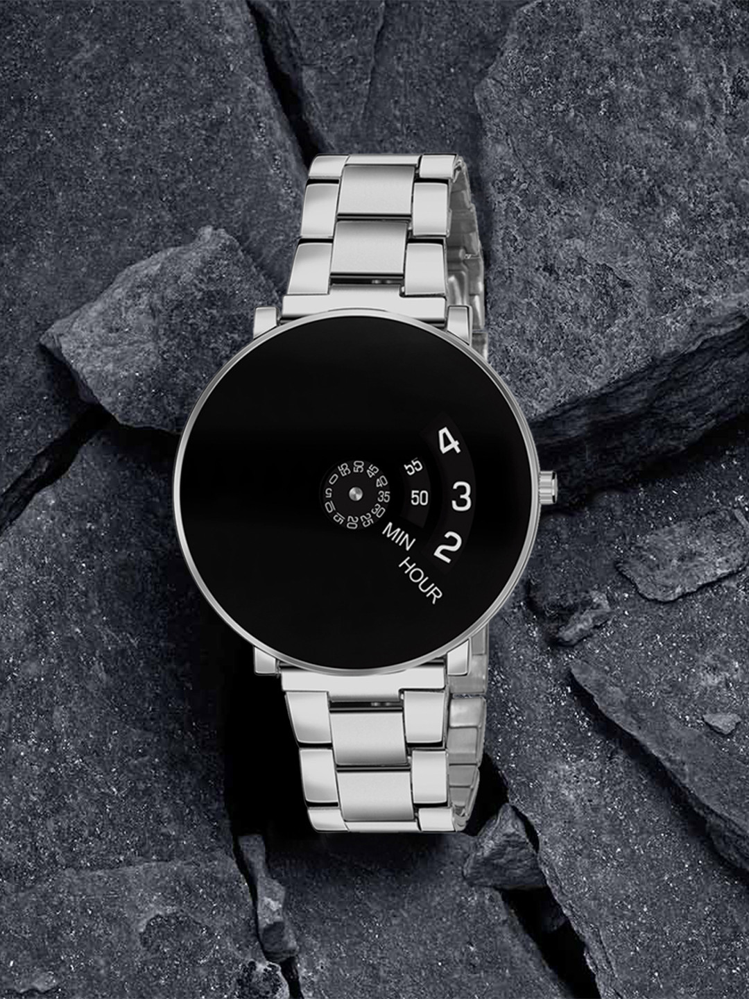 

SWADESI STUFF Boys Black Analogue Watch SDS 62