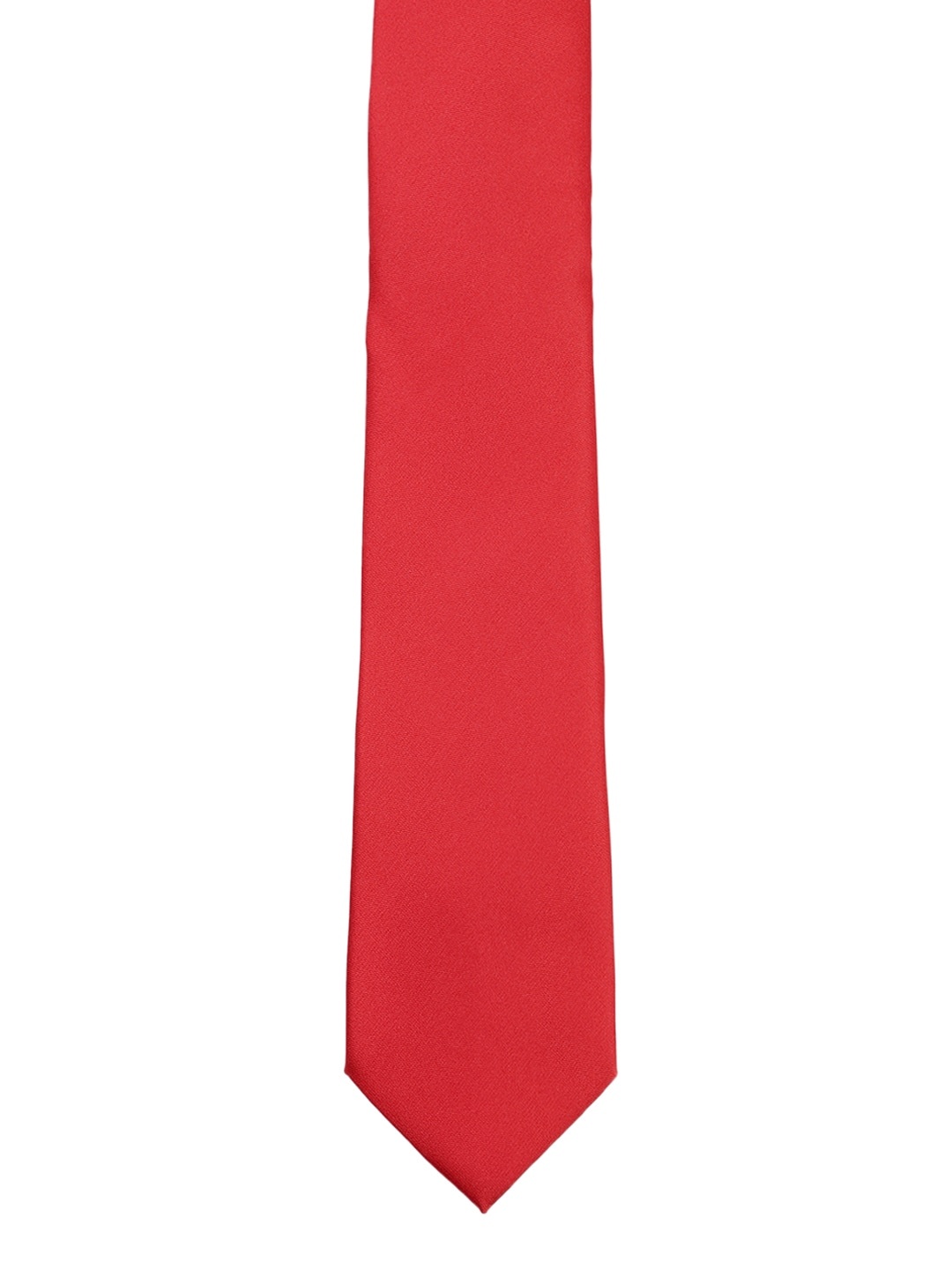 

Park Avenue Men Red Solid Broad Tie