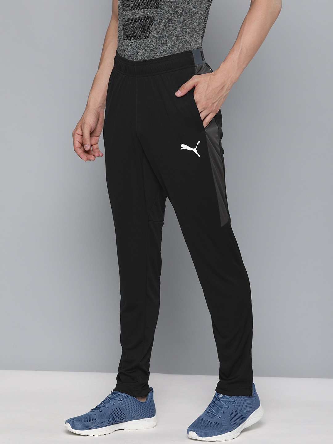 

Puma Men Black Solid Track Pant