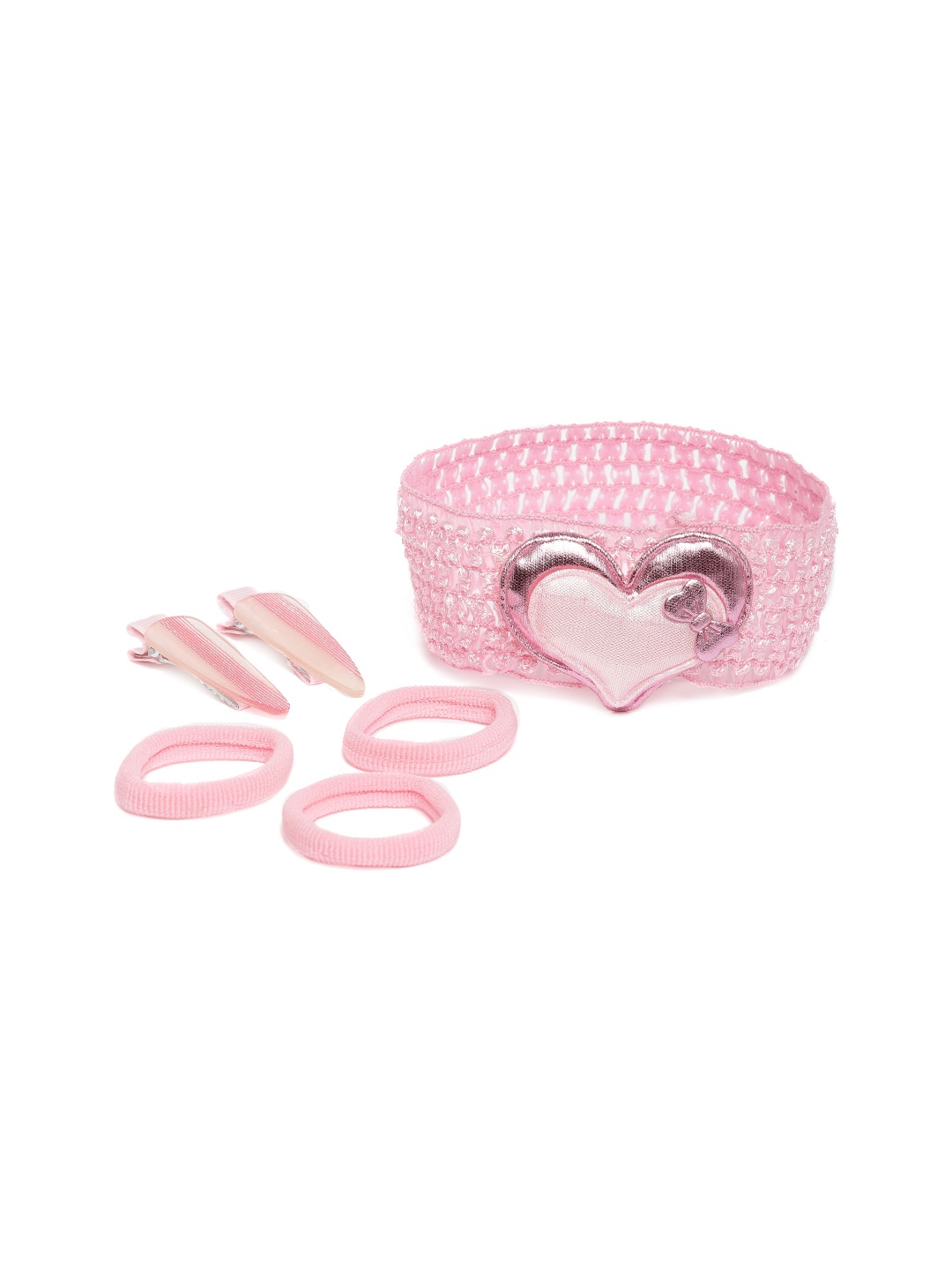 

lil' star Girls Pink Set of 6 Hair Band & Hair Accessories