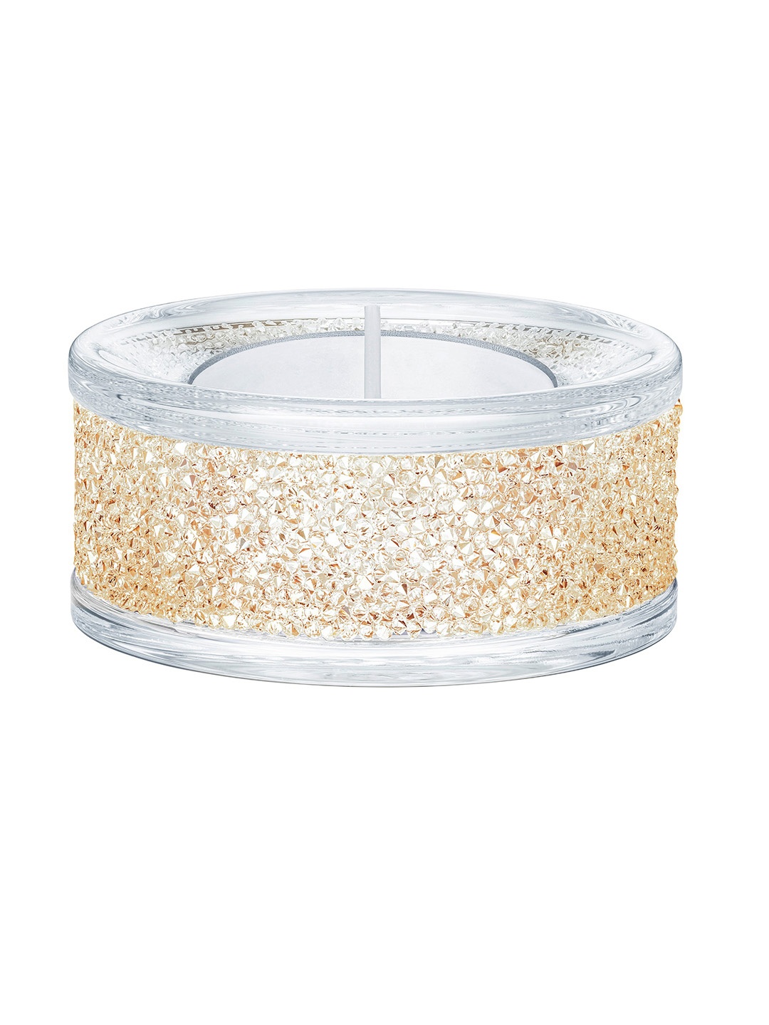 

SWAROVSKI Gold-Toned Shimmer Tea Light Holder