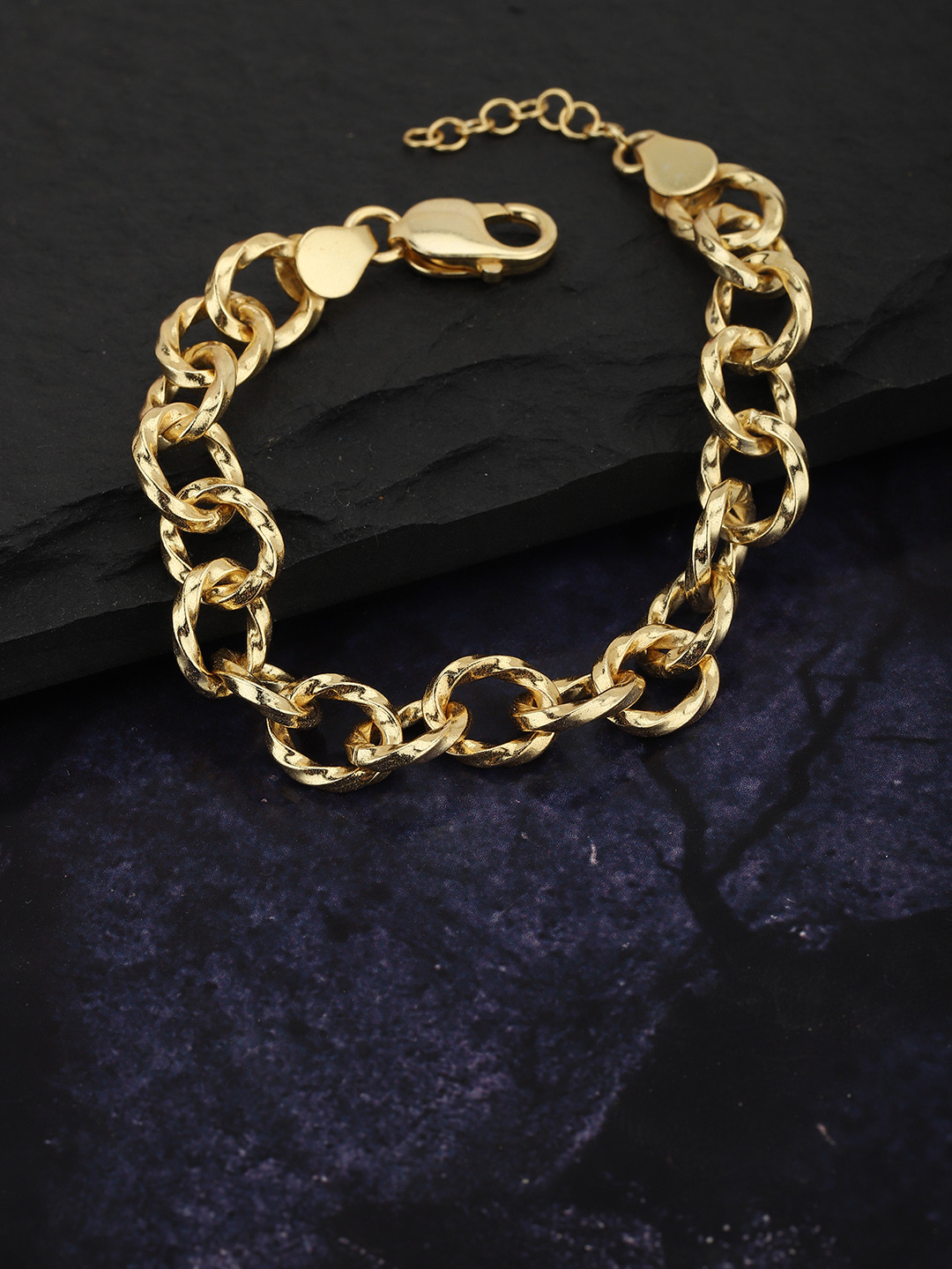 

Carlton London Gold-Plated Link Bracelet
