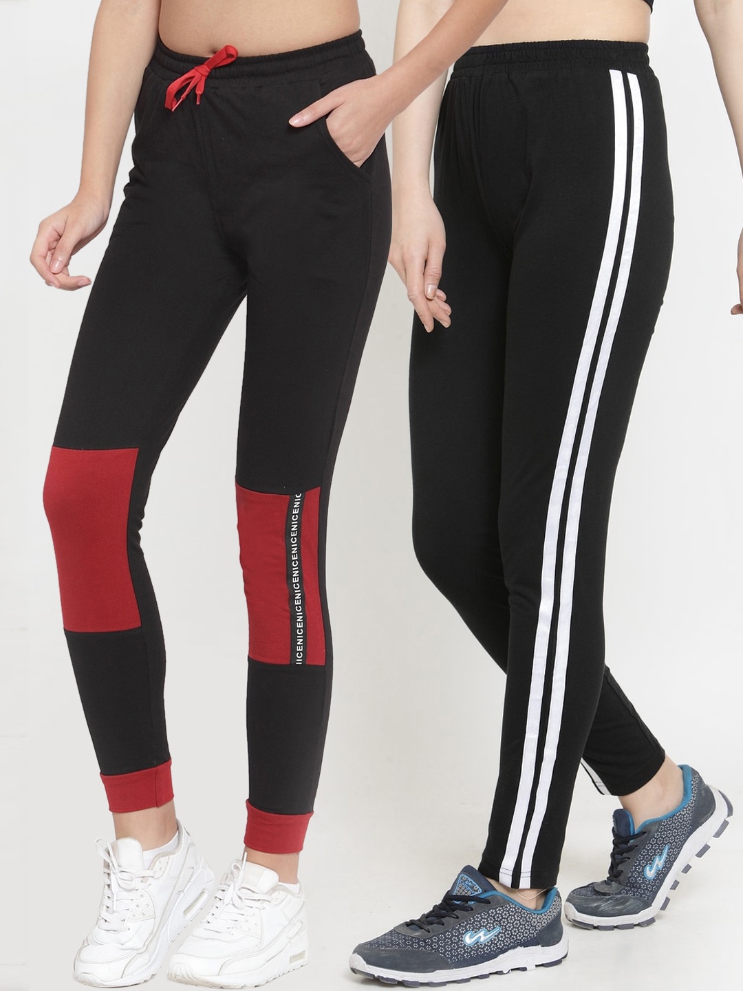 

Boston Club Women Pack of 2 Trackpants, Black