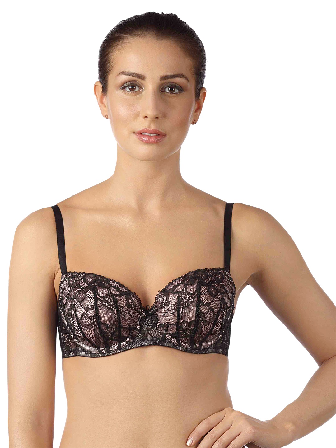 

Triumph Black Lace Bra 122I418 K9