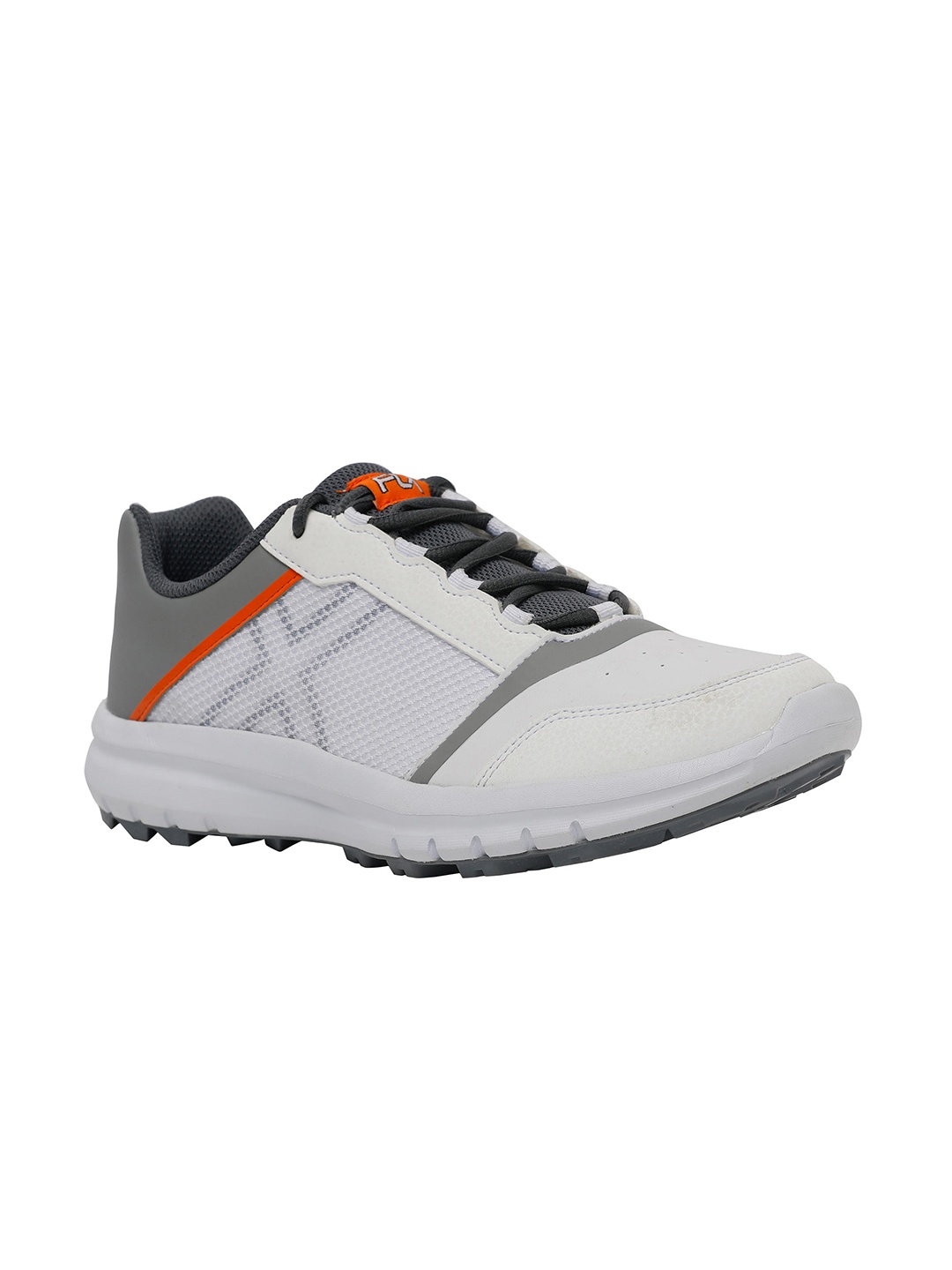 

FLX By Decathlon Boys Grey PU Cricket Shoes