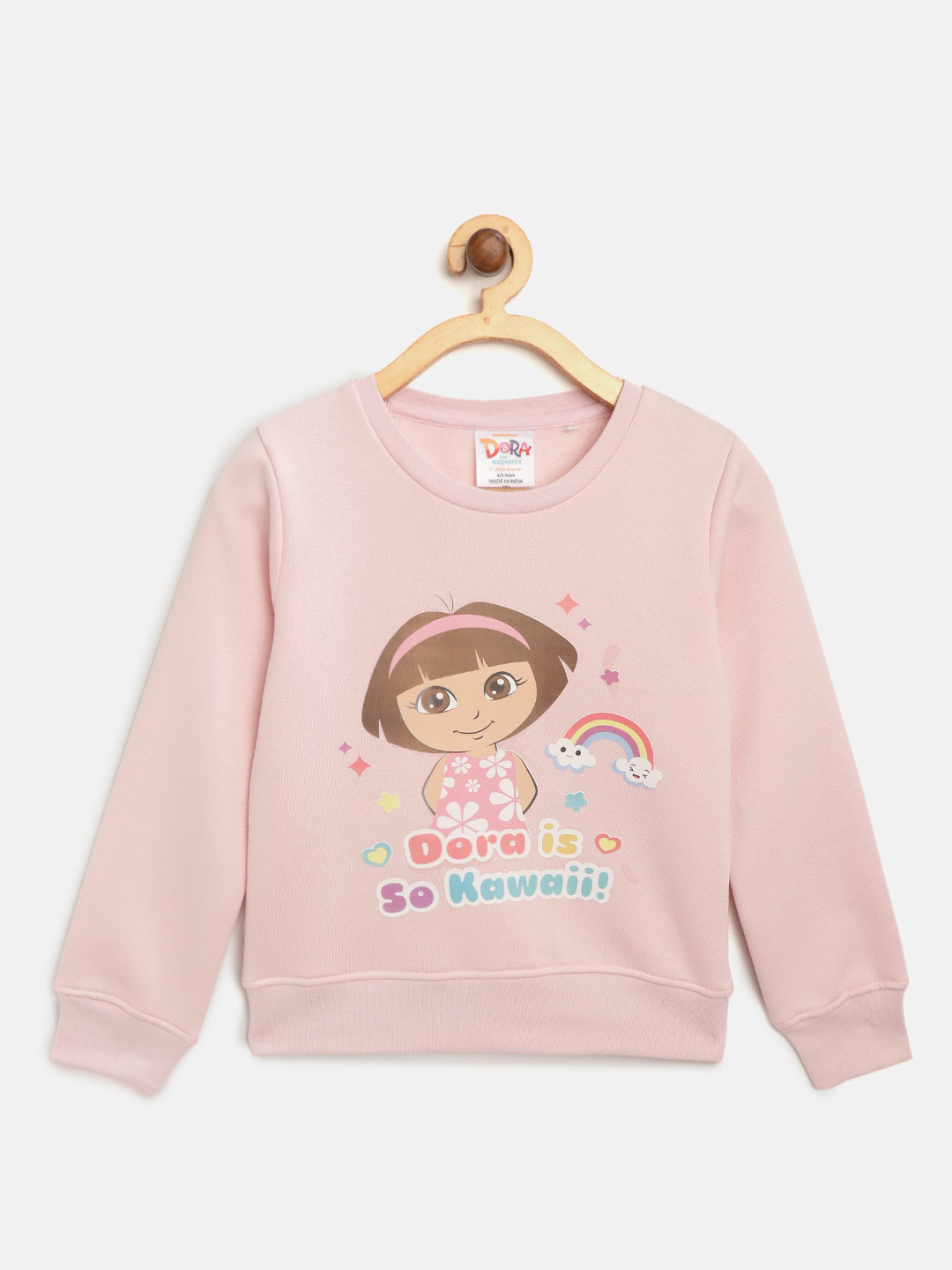 

Dora Girls Pink Dora Print Sweatshirt