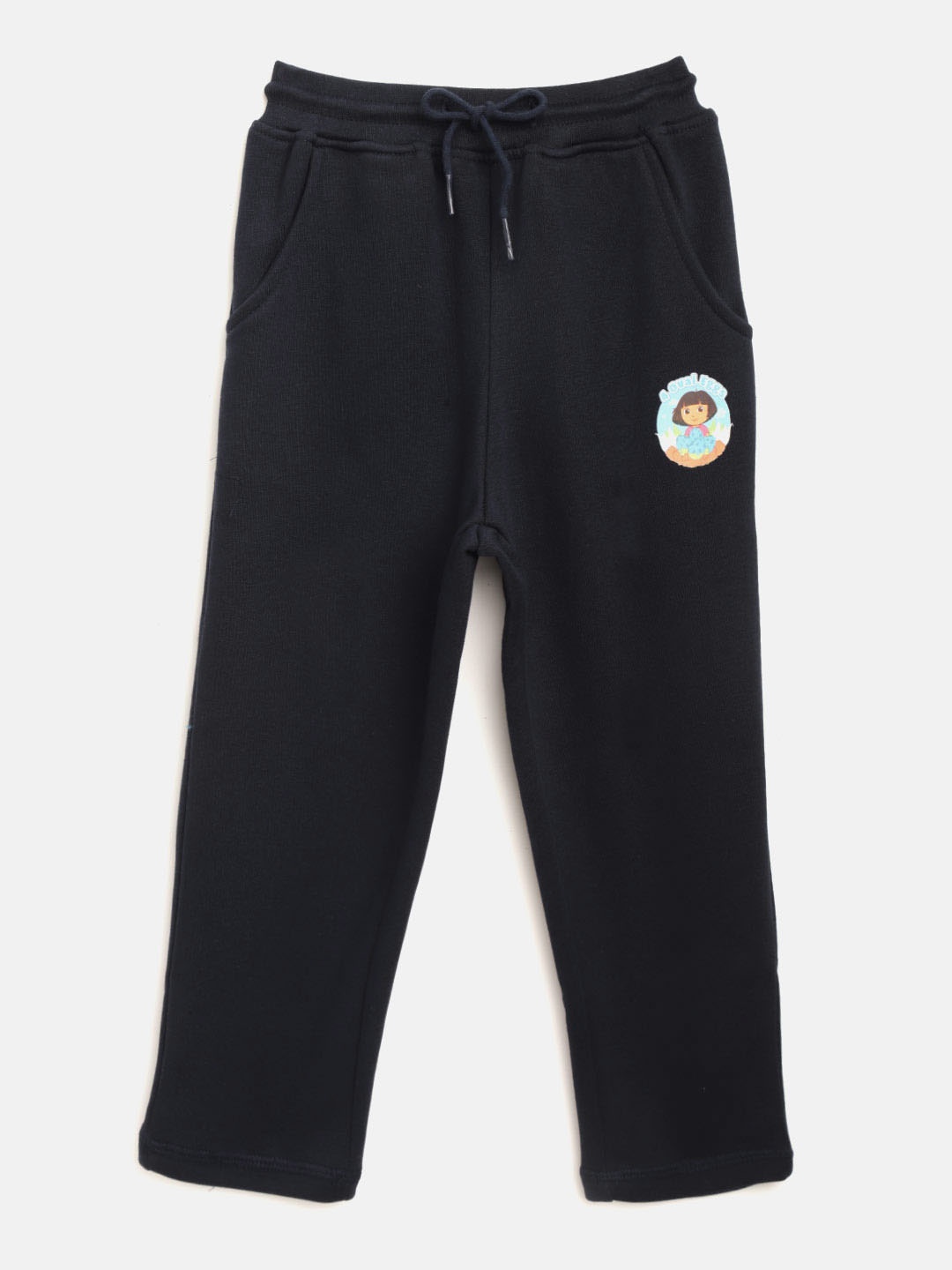 

Dora Girls Navy Blue Dora Printed Track Pants