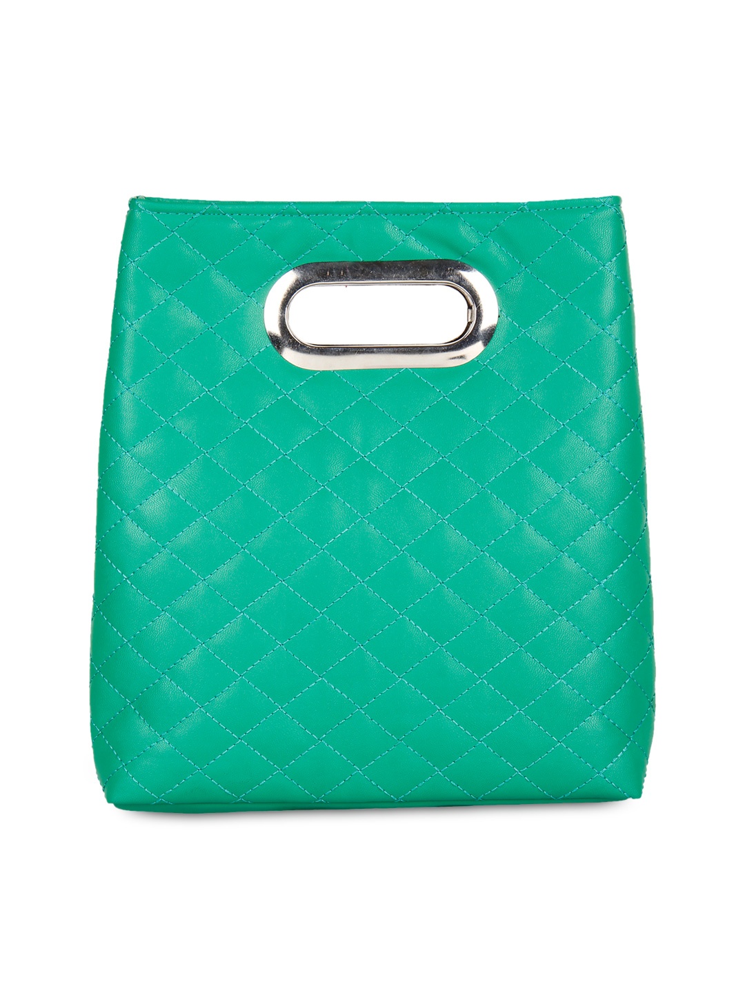 

Anekaant Green Quilted Handbag