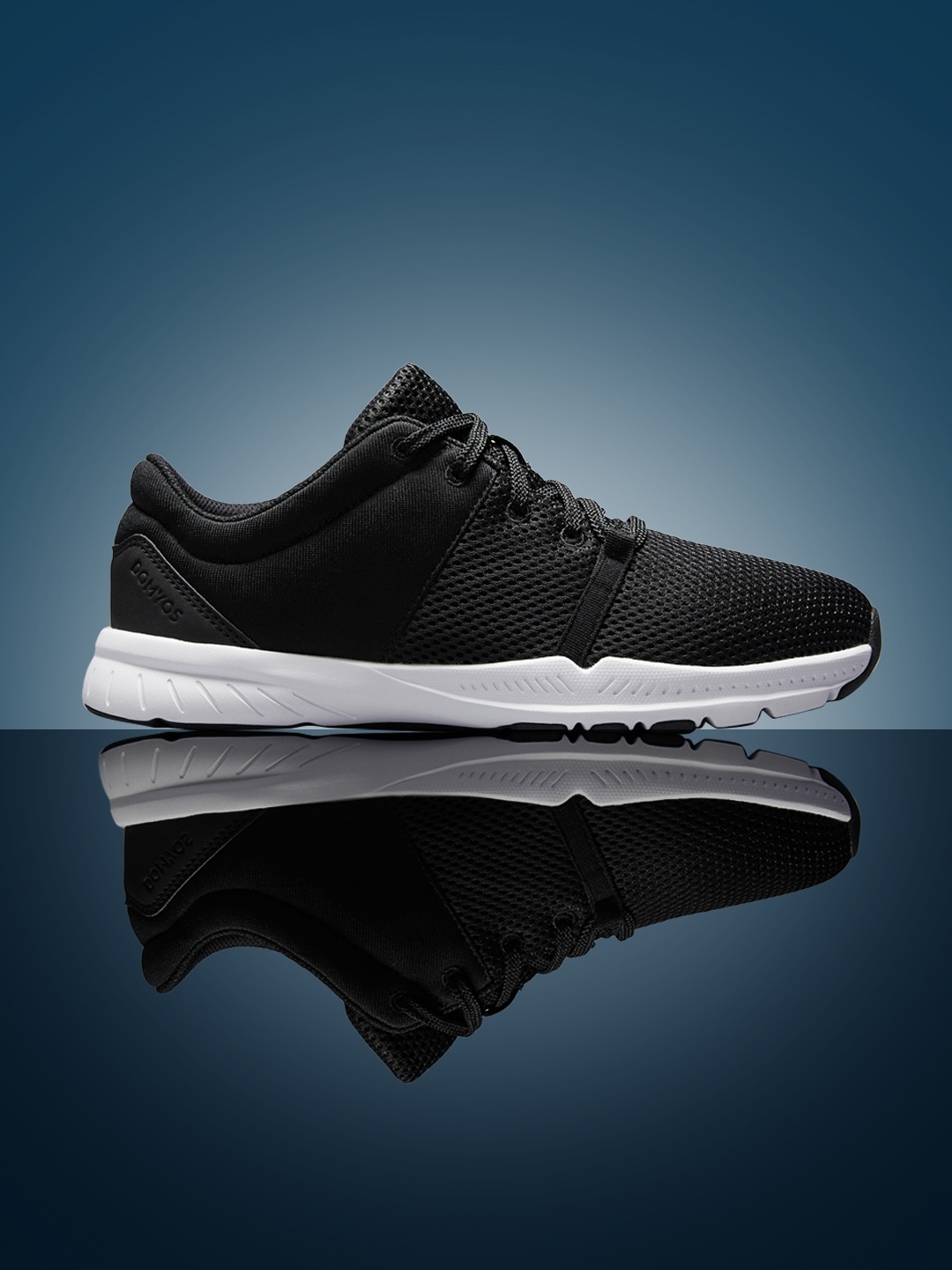 

Domyos by Decathlon Women Black Occasional-Use Mesh Top Fitness Training Shoes