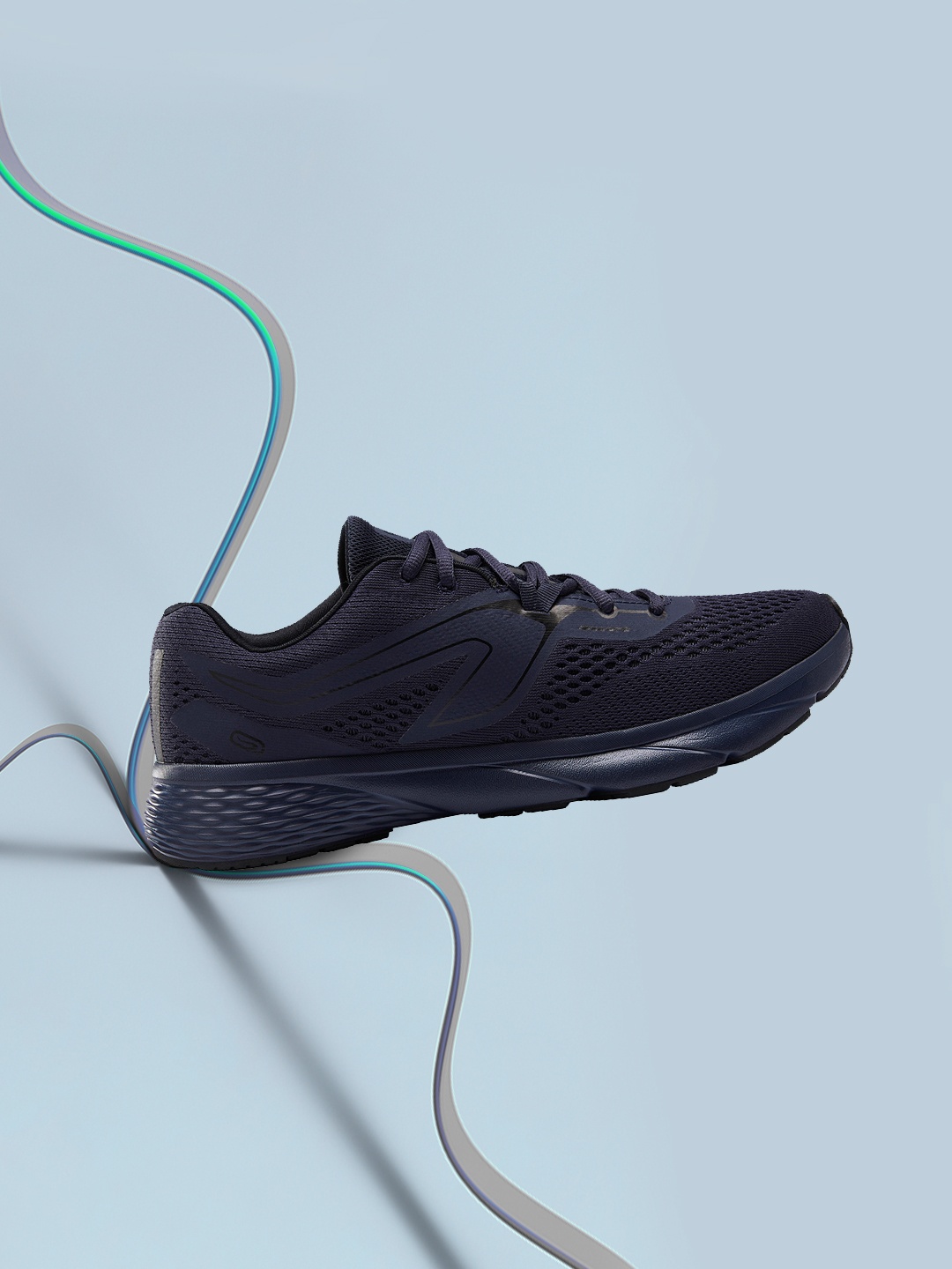 

Kalenji By Decathlon Men Navy Blue Synthetic Running Shoes
