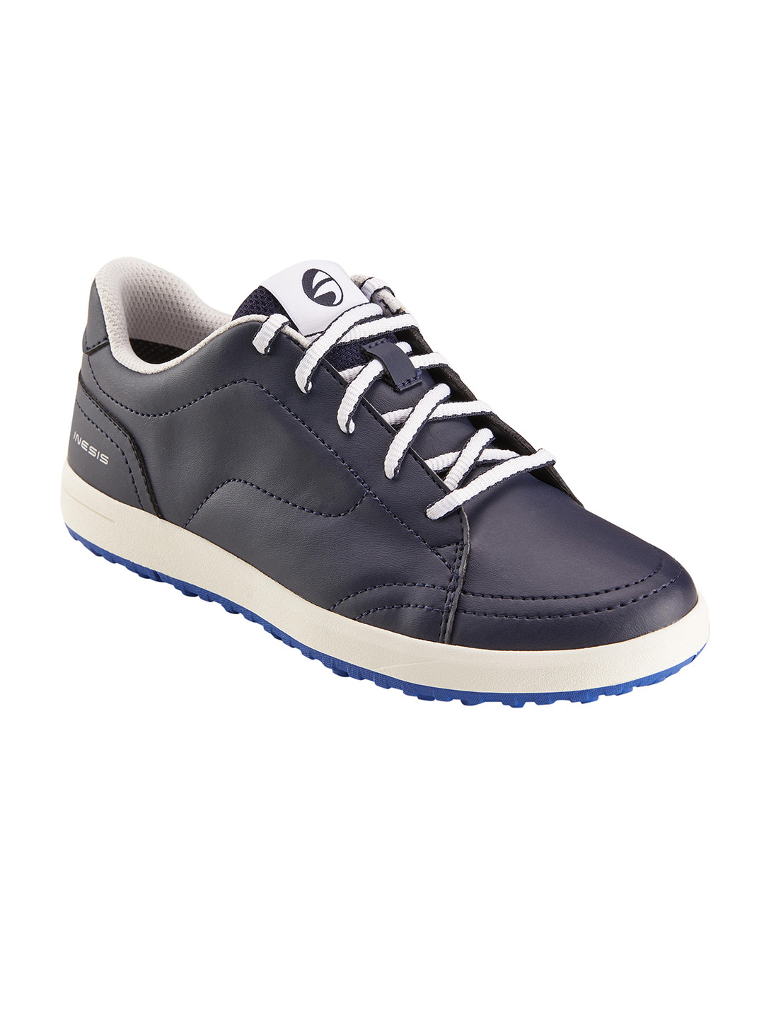 

Inesis By Decathlon Kids Navy Blue PU Golf Shoes