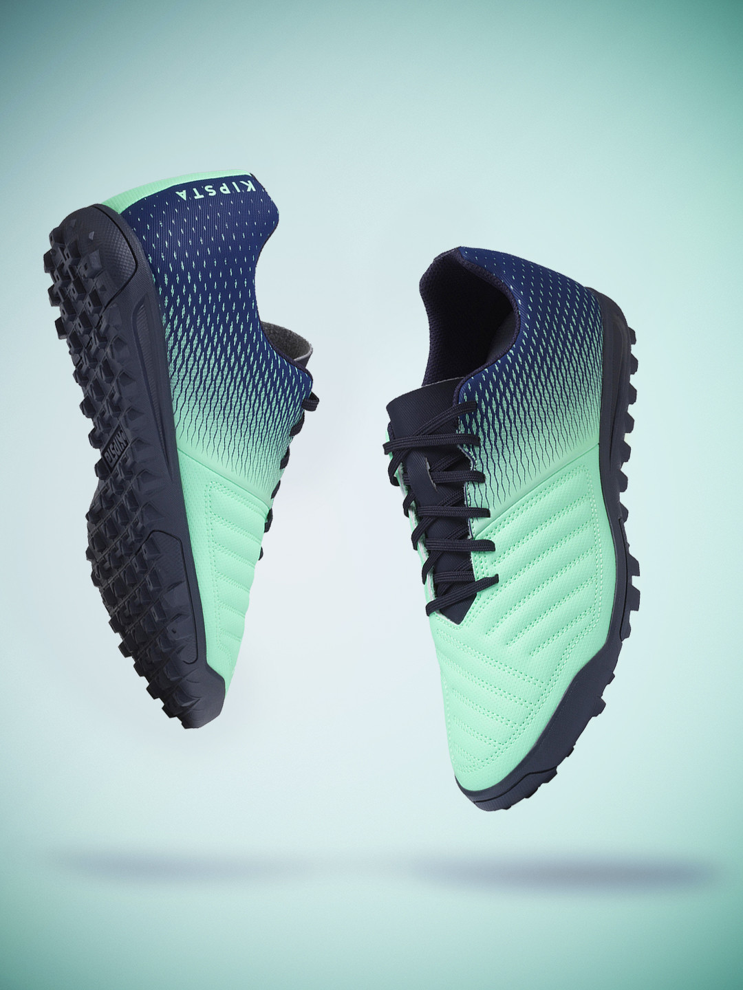 

Kipsta By Decathlon Men Blue Synthetic Football Shoes