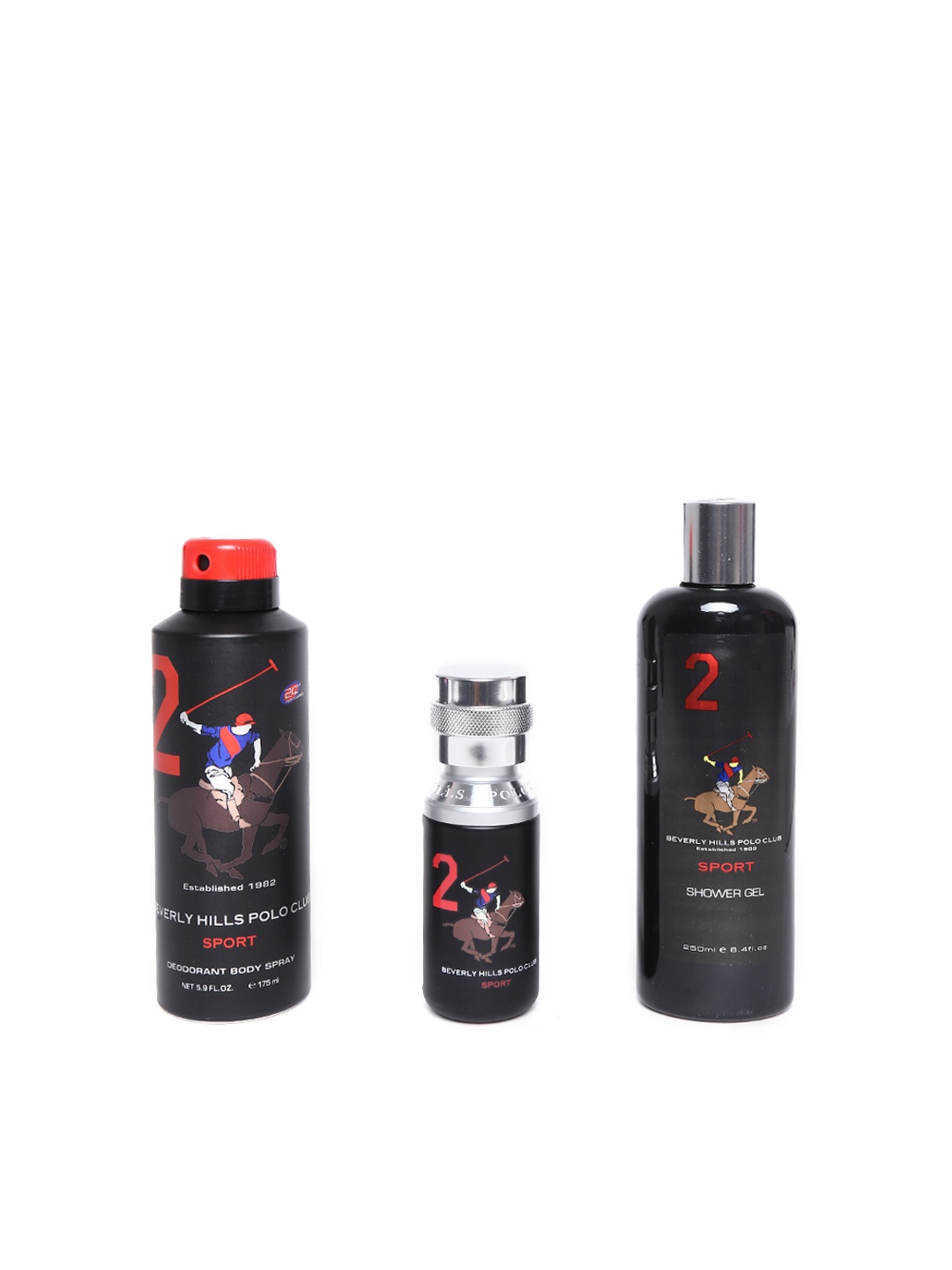 

Beverly Hills Polo Club Sport Men No 2 Bath & Body Gift Set, White