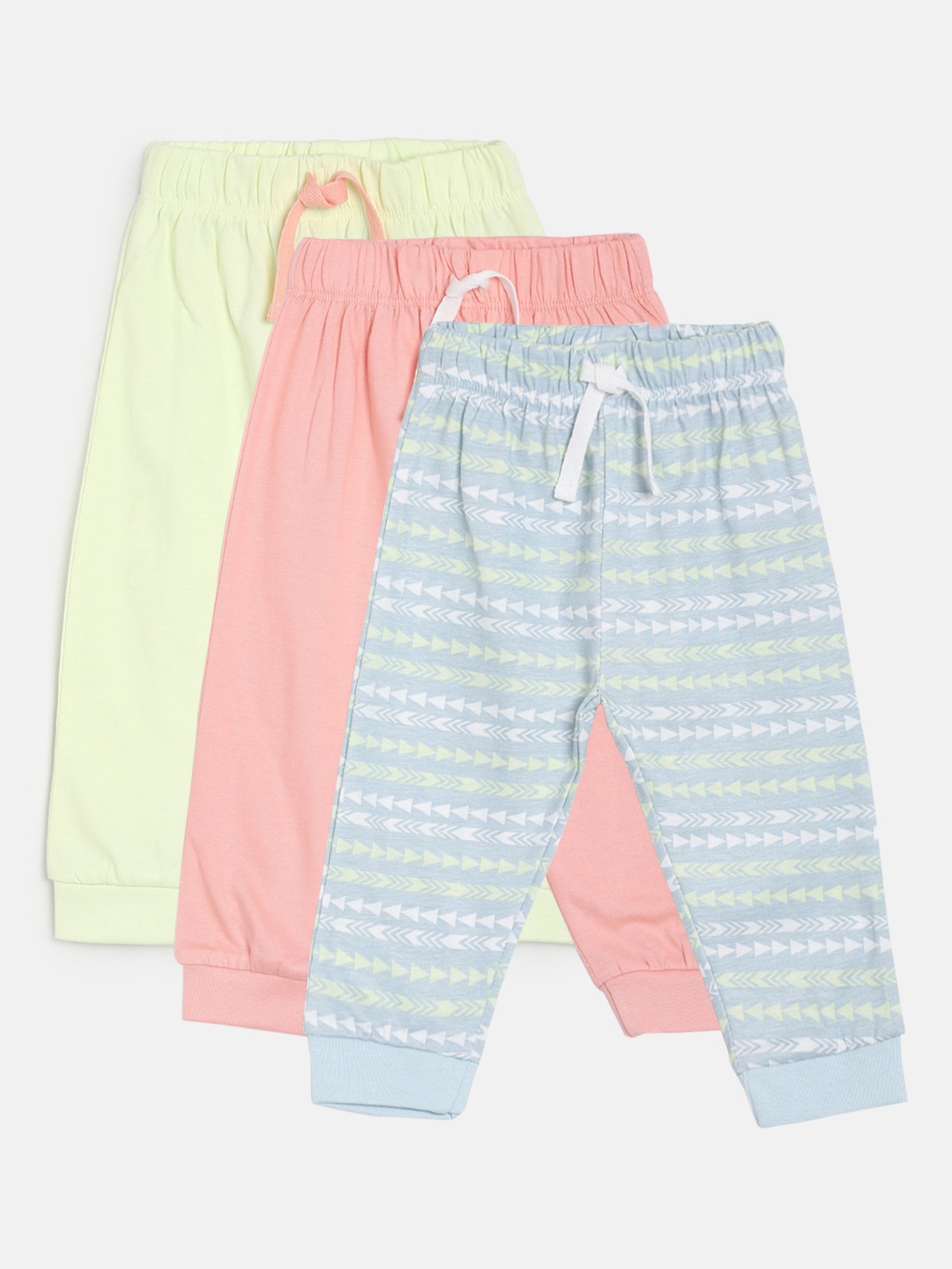 

MINI KLUB Infant Boys Multicolored Pack of 3 Lounge Pants, Multi
