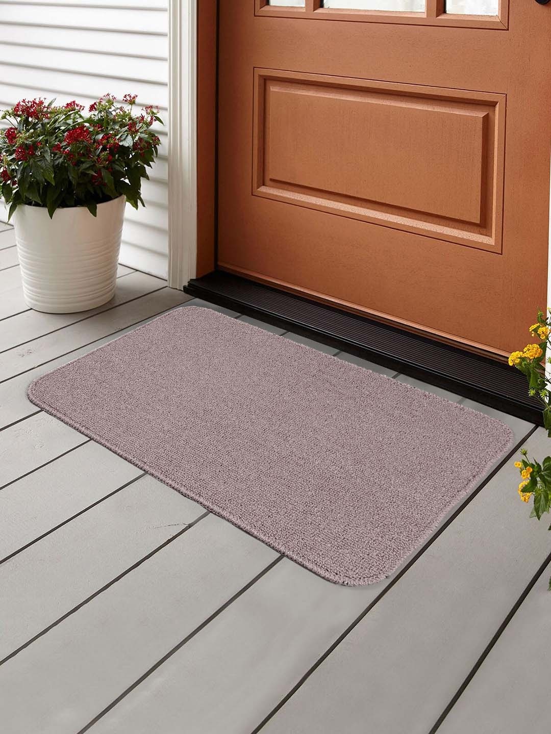 

Saral Home Brown Solid Anti-Skid Polypropylene Bathmat