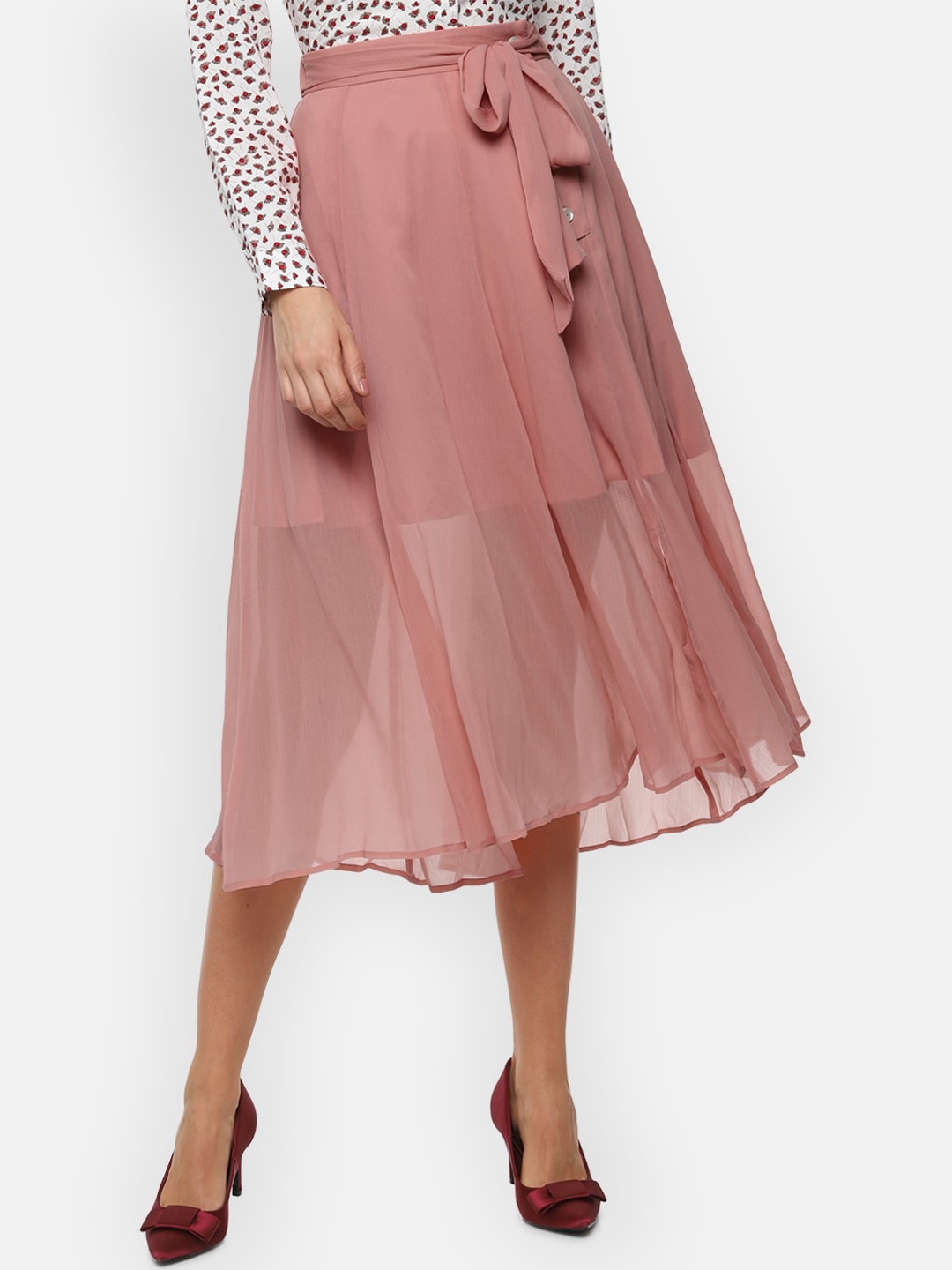 

Van Heusen Pink Skirt