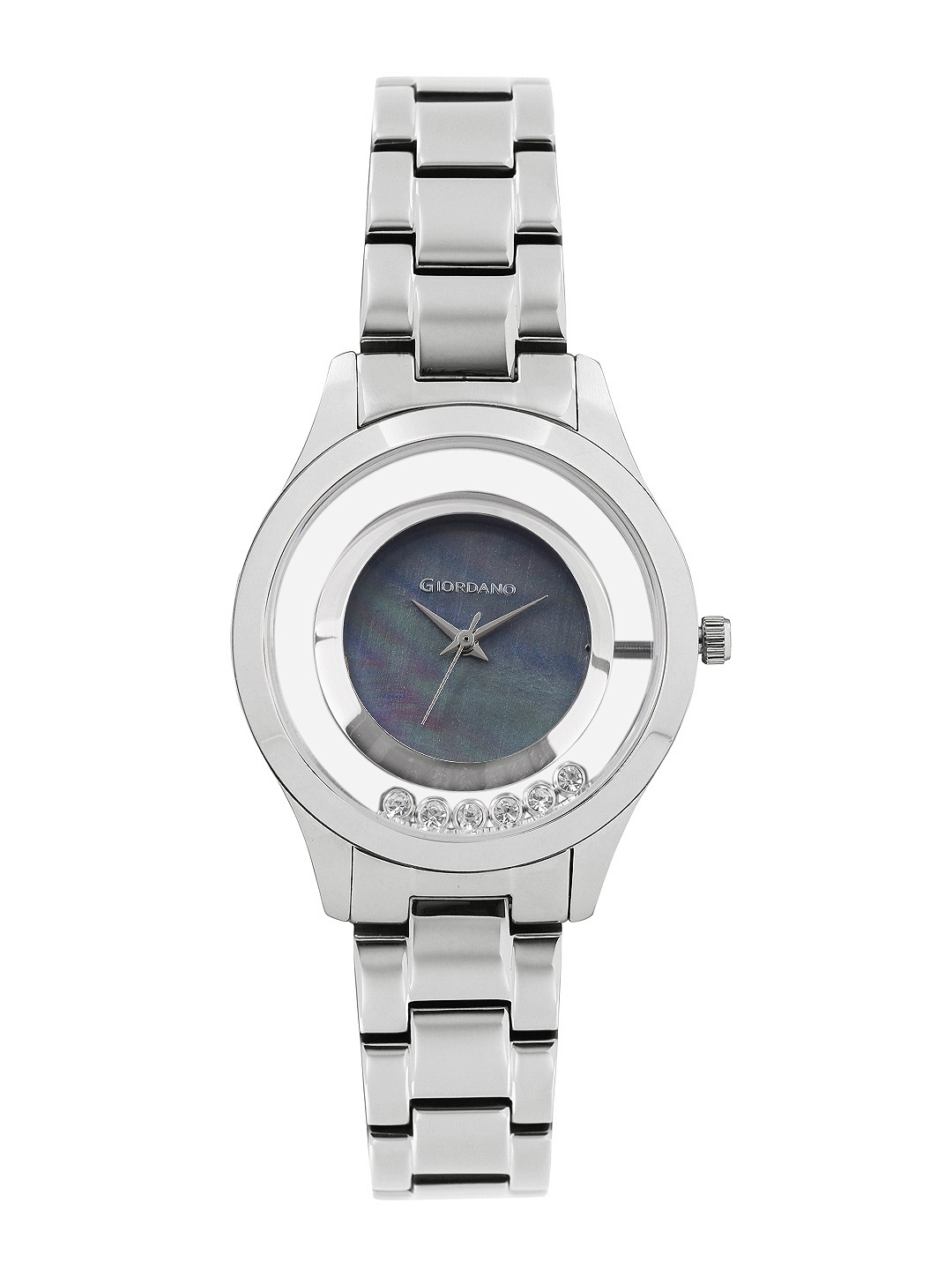 

GIORDANO Women Pearly Grey Dial Watch 60093-11