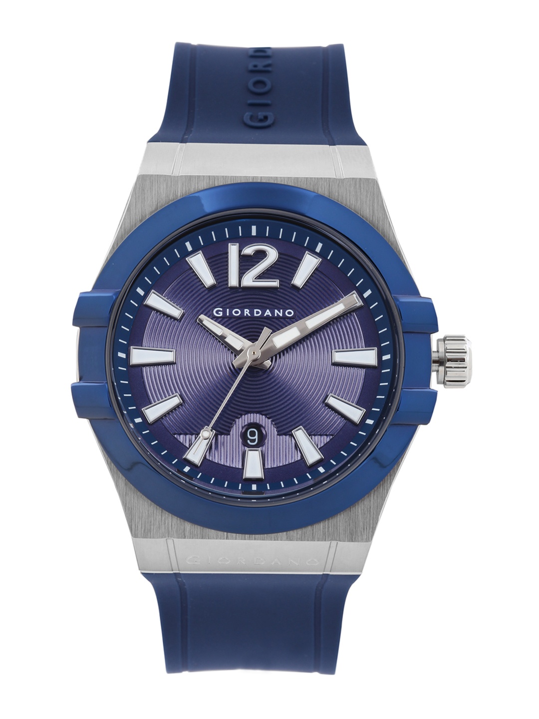 

GIORDANO Men Navy Dial Watch 1749-01, Navy blue