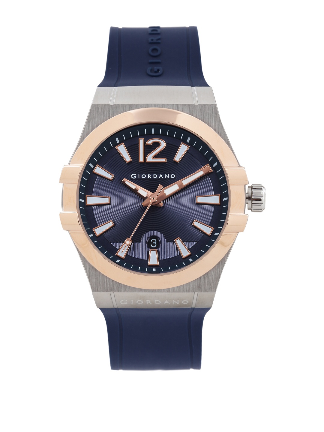 

GIORDANO Men Navy Dial Watch 1749-02, Navy blue