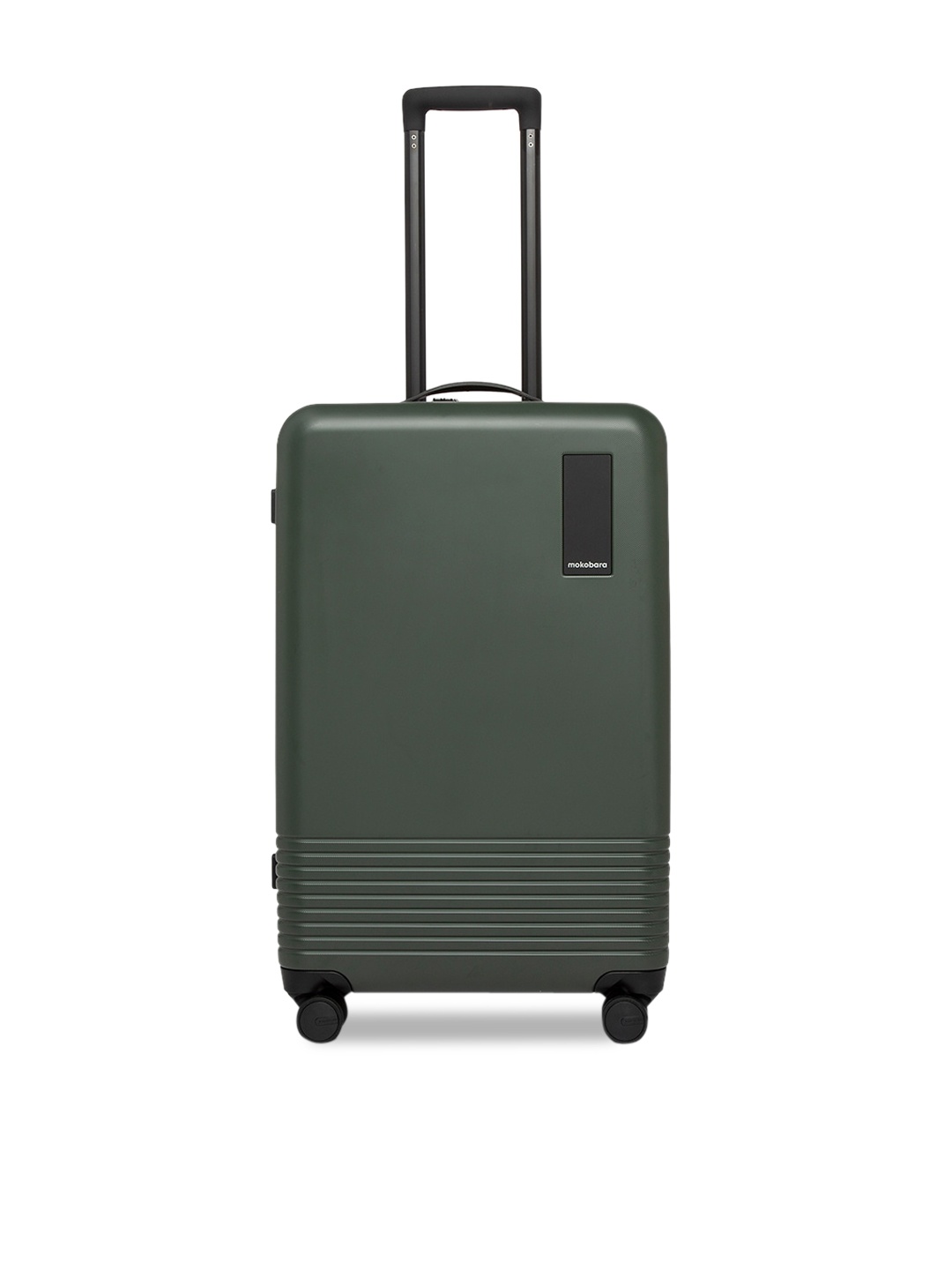 

MOKOBARA Unisex Green Textured Trolley Bag
