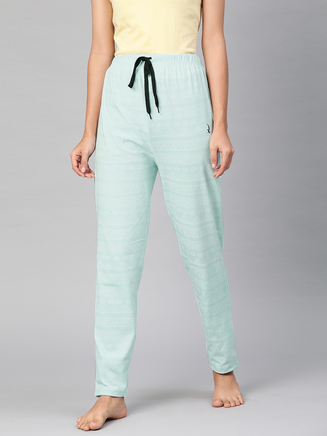 

QUARANTINE Women Printed Lounge Pants, Blue
