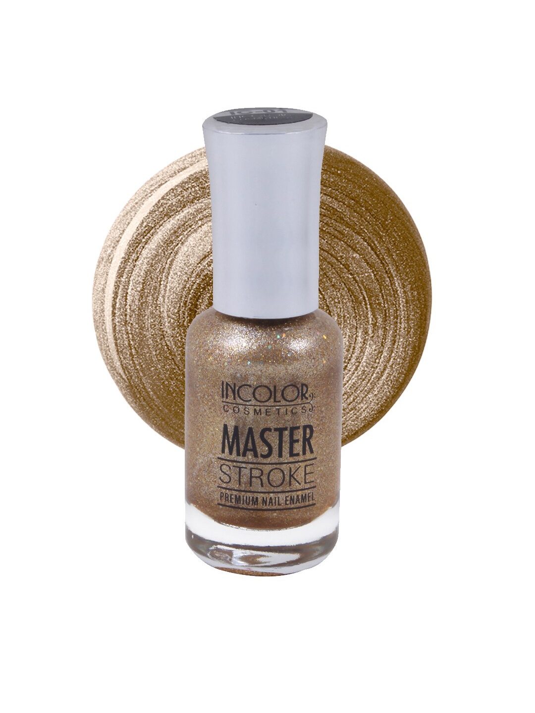 

Incolor Brown Master Stroke Premium Nail Enamel 01 9.5 ml