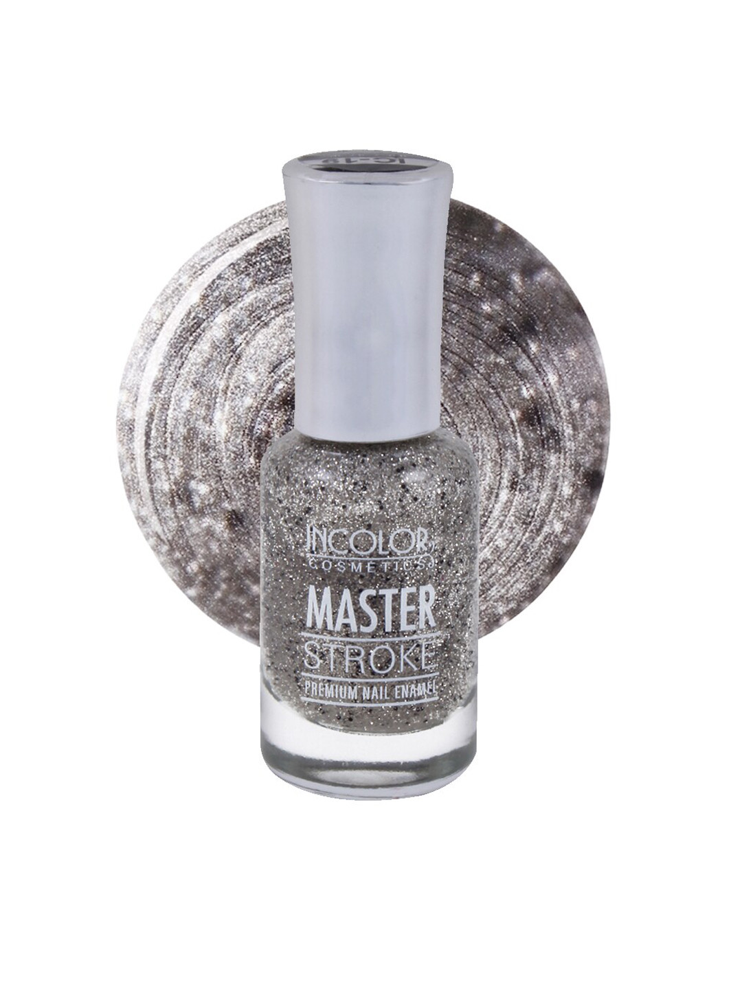 

Incolor Silver-Toned Master Stroke Premium Nail Enamel 19